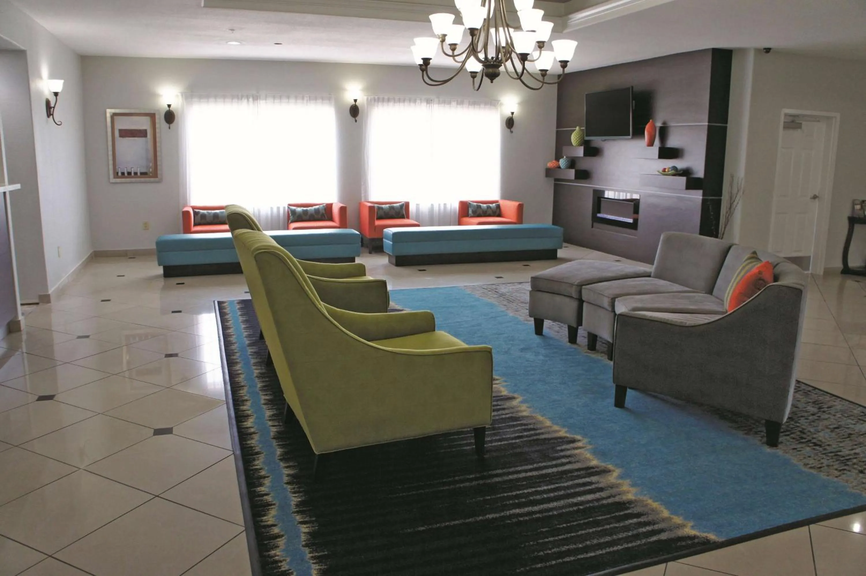 Lobby or reception in La Quinta by Wyndham Orange