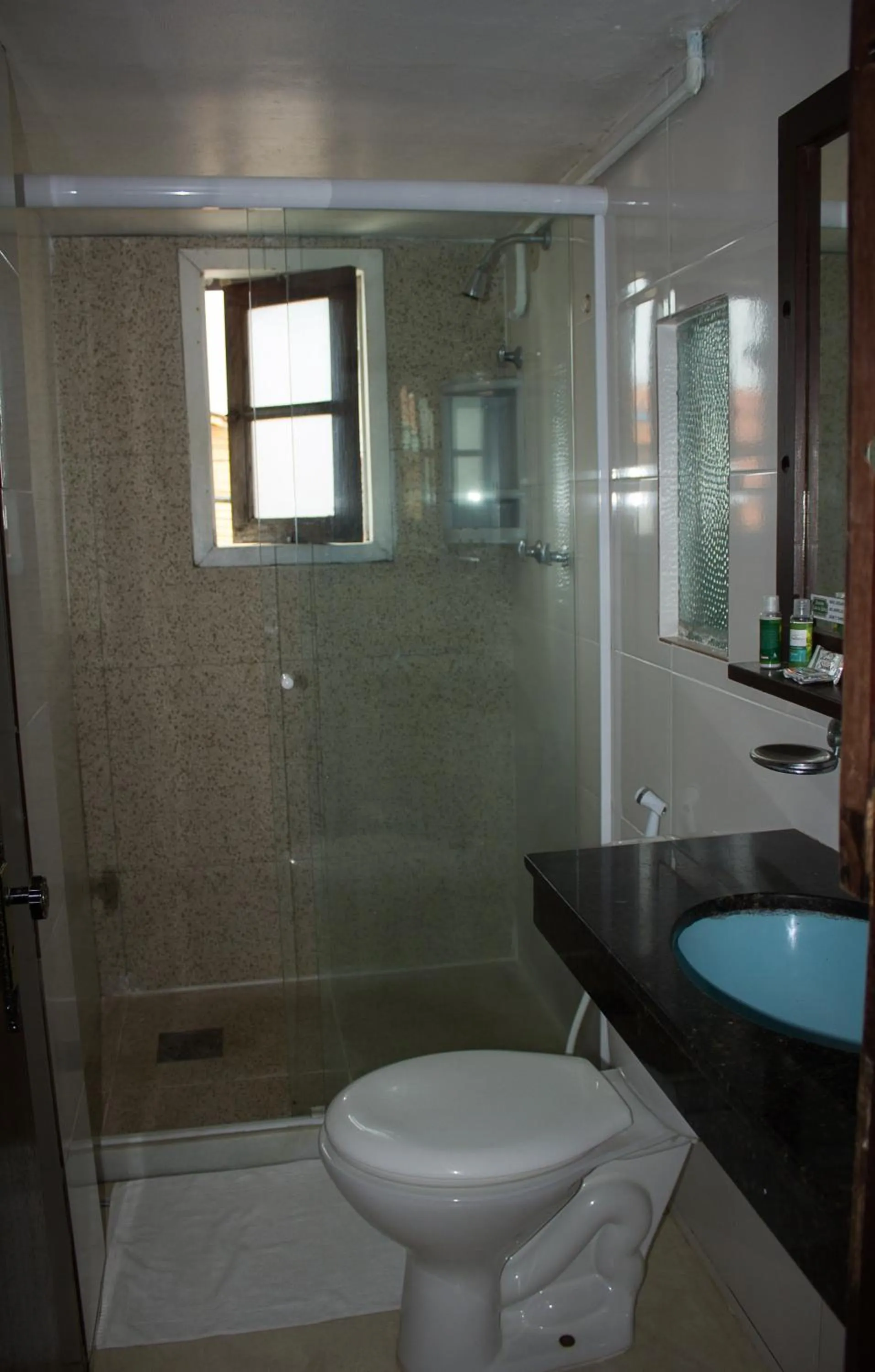 Shower in Pousada Casa da Pedra