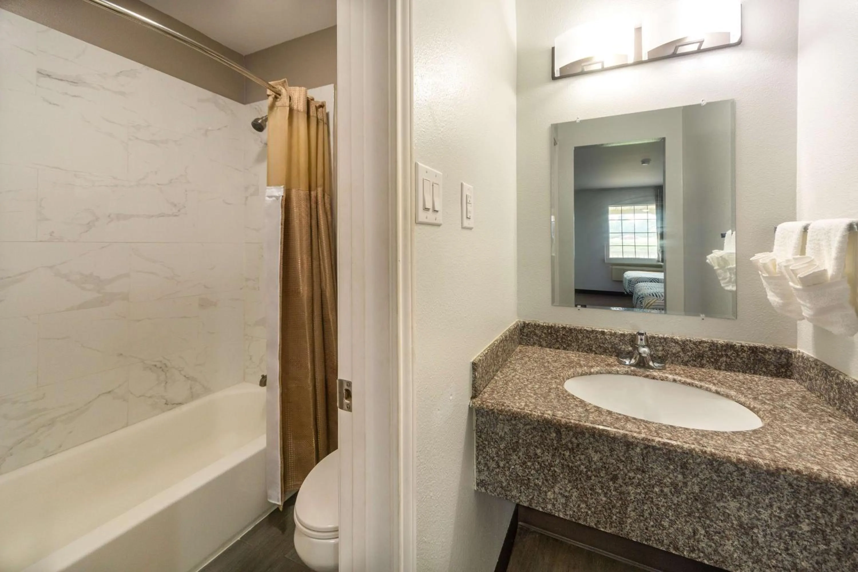 Bathroom in Motel 6-Livingston, TX