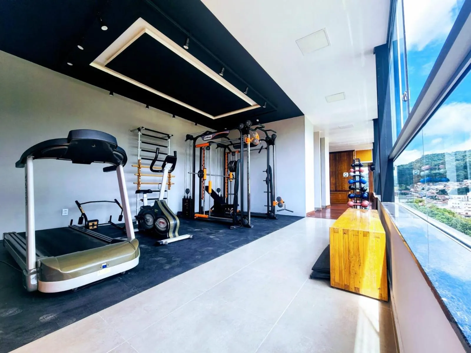 Fitness centre/facilities in Minas Garden Hotel