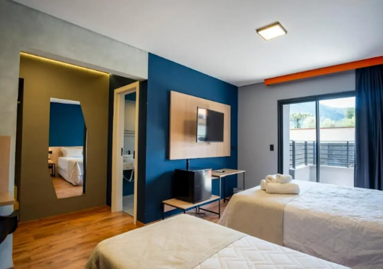 Bed in Minas Garden Hotel Bed in Minas Garden Hotel