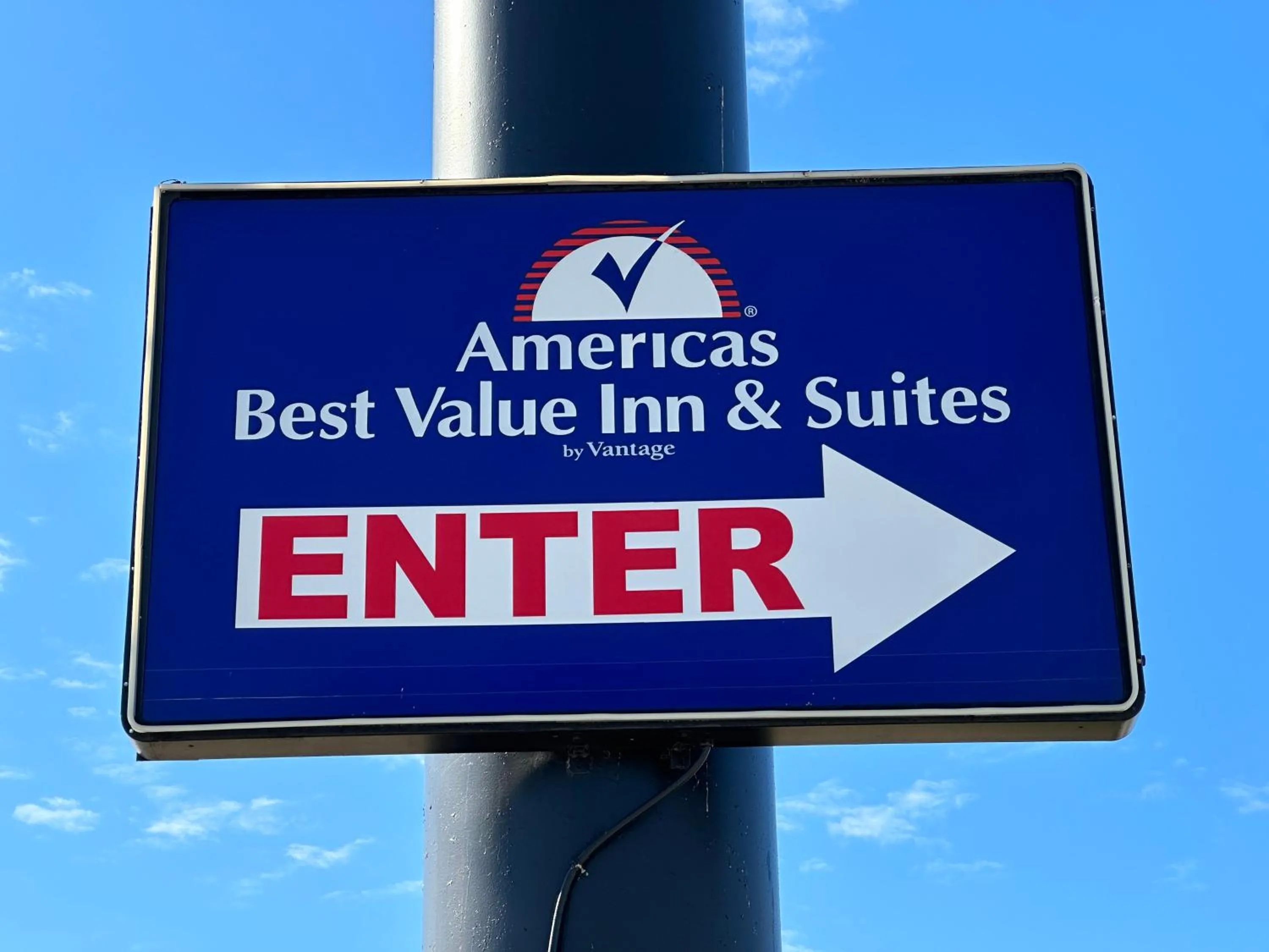 Property logo or sign in Americas Best Value Inn and Suites Groves