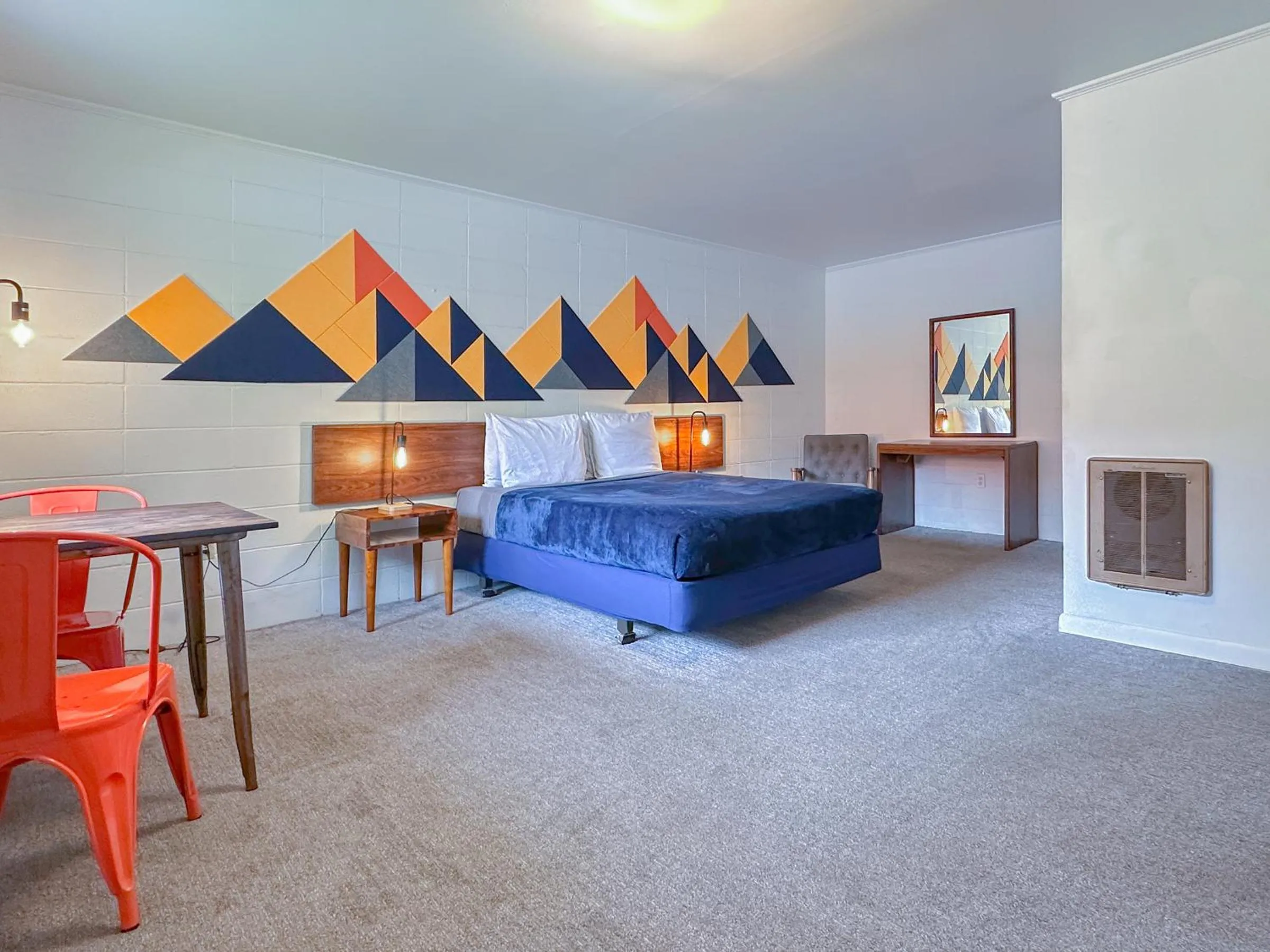 Bed in The Wanderoo Lodge