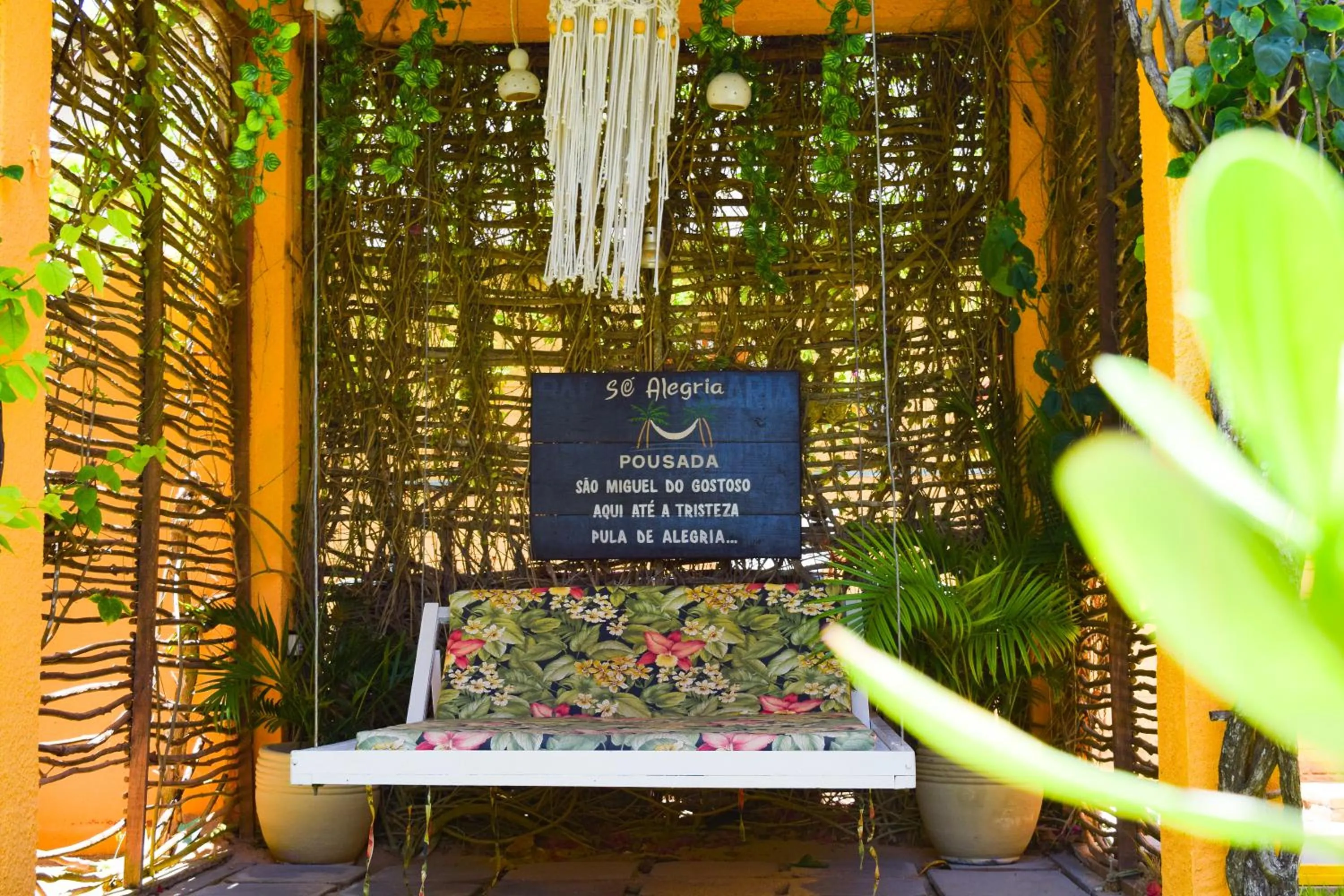 Garden in Pousada Só Alegria