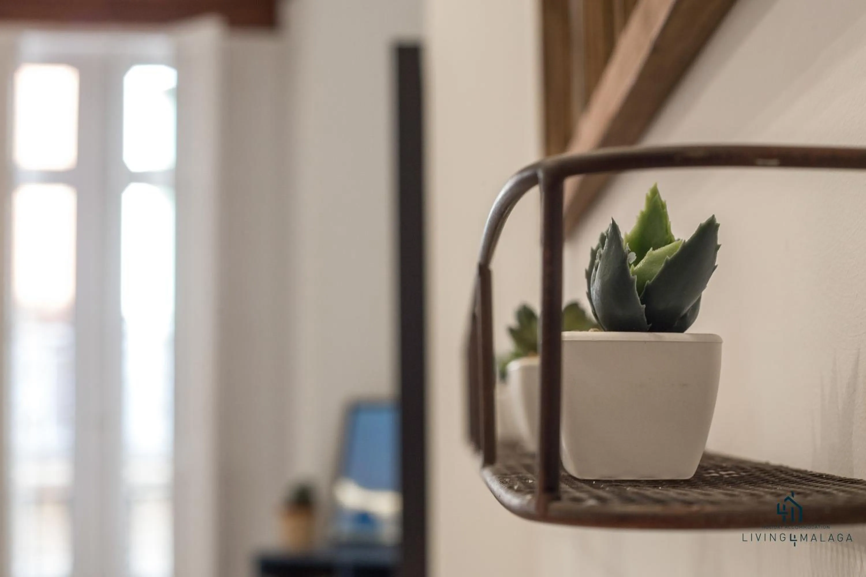 Decorative detail in Living4Malaga Skyline Apartments