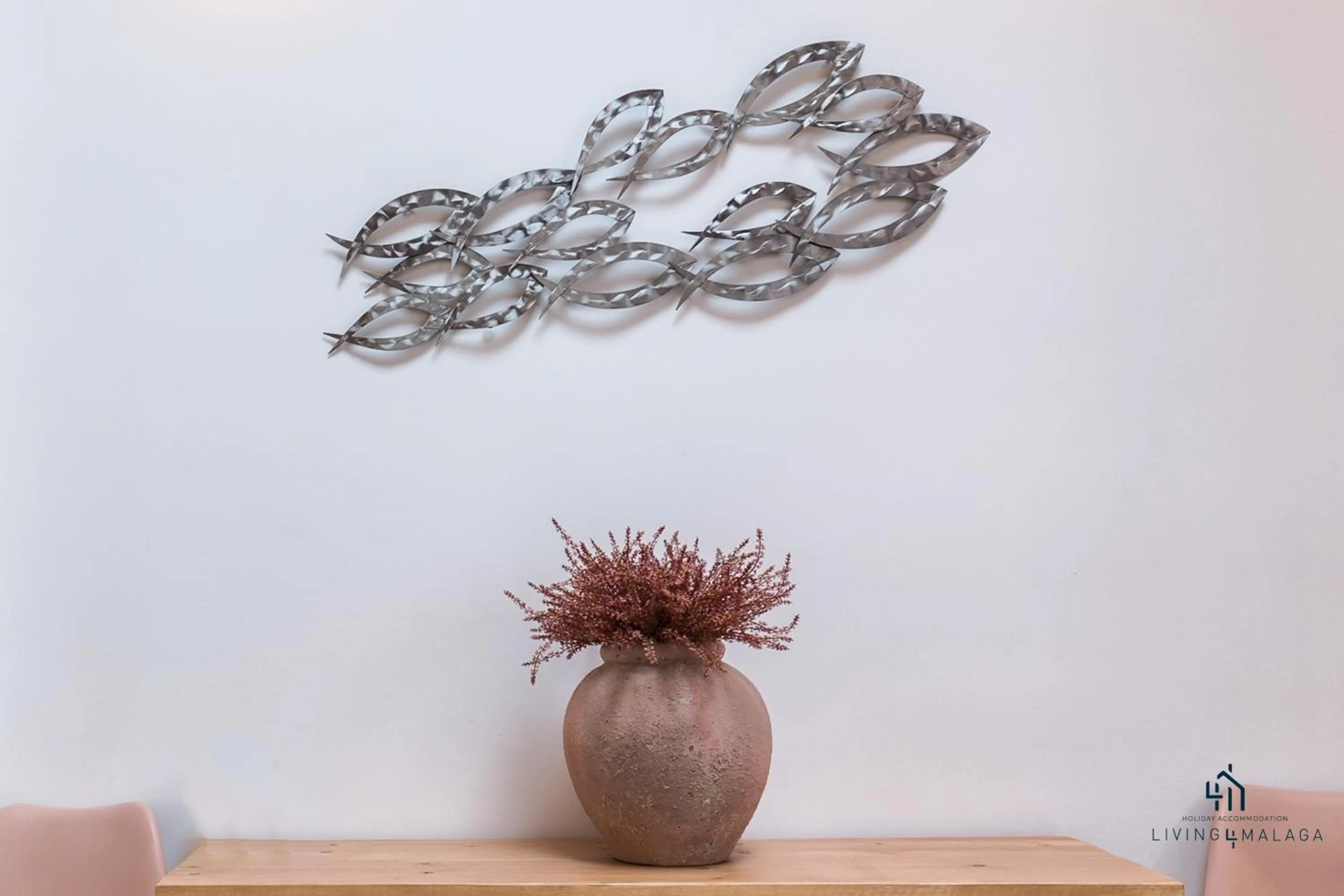 Decorative detail in Living4Malaga Skyline Apartments