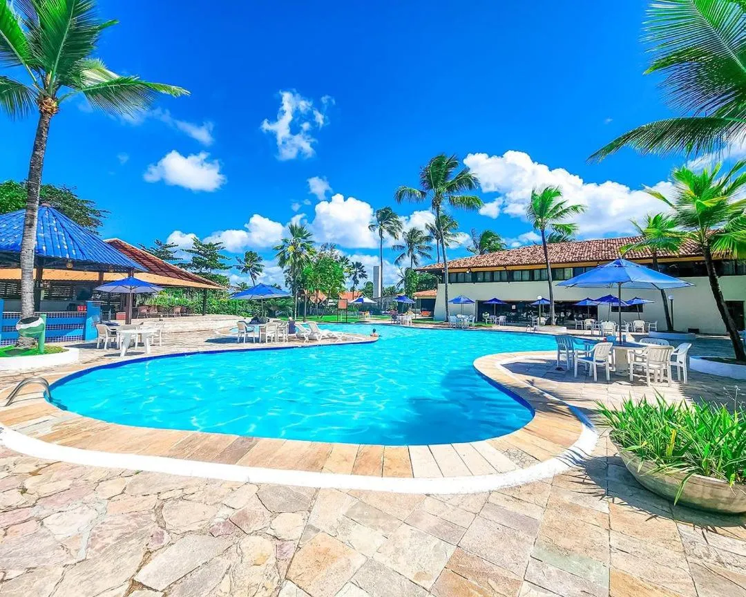 Swimming pool in Orange Praia Hotel