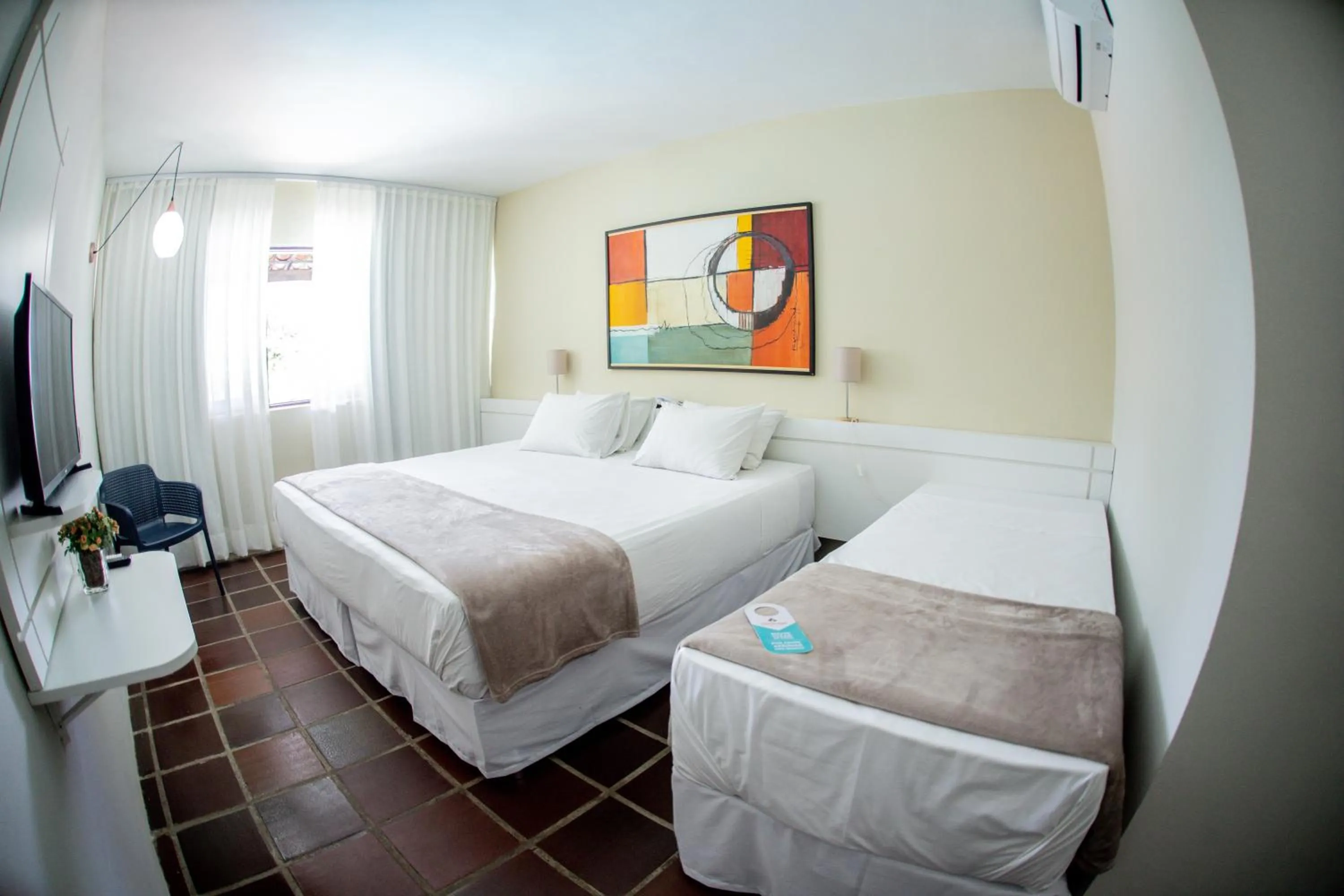 Bedroom, Bed in Orange Praia Hotel