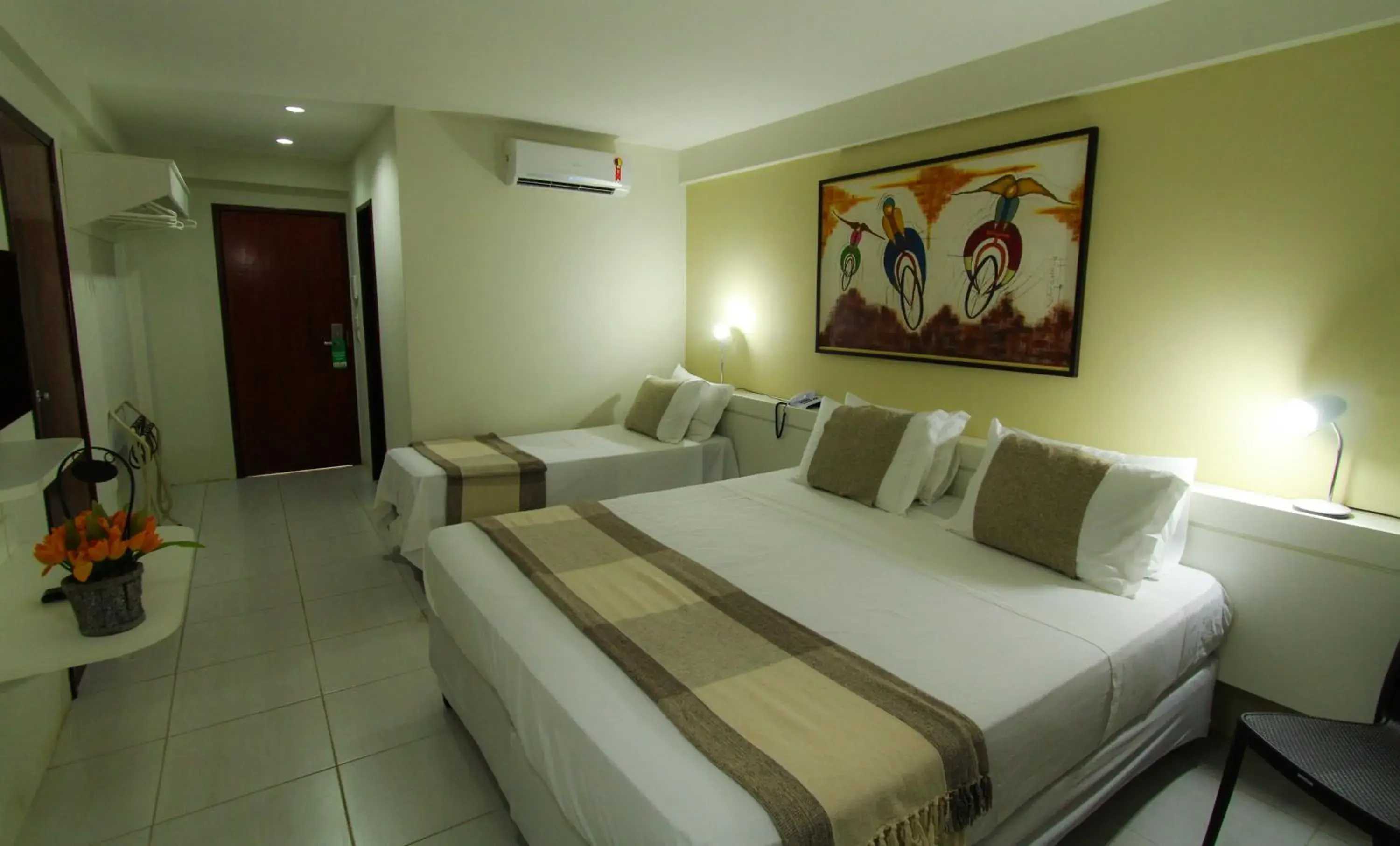 Bedroom, Bed in Orange Praia Hotel Bedroom, Bed in Orange Praia Hotel