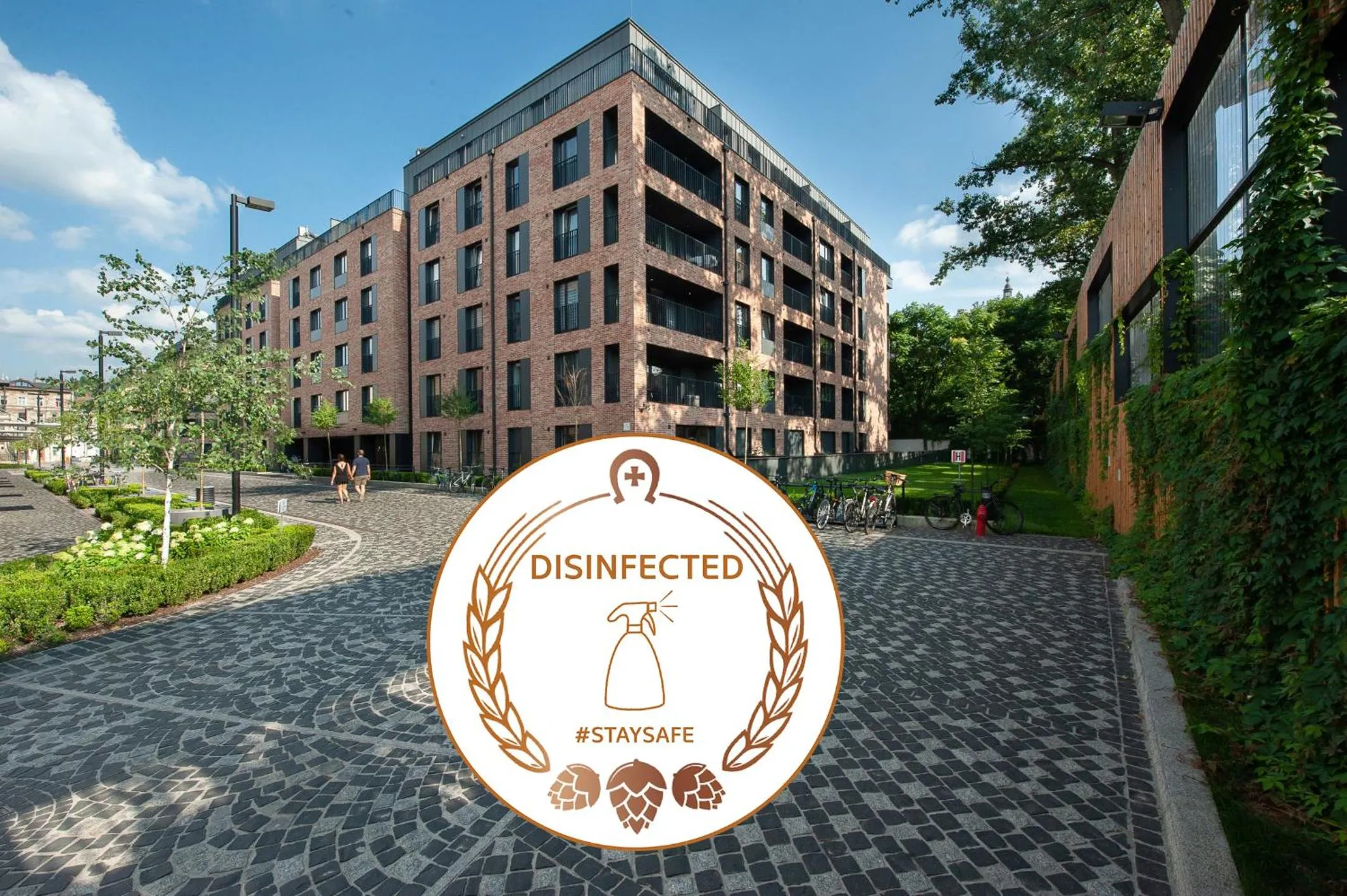 Property logo or sign in Browar Lubicz Residence