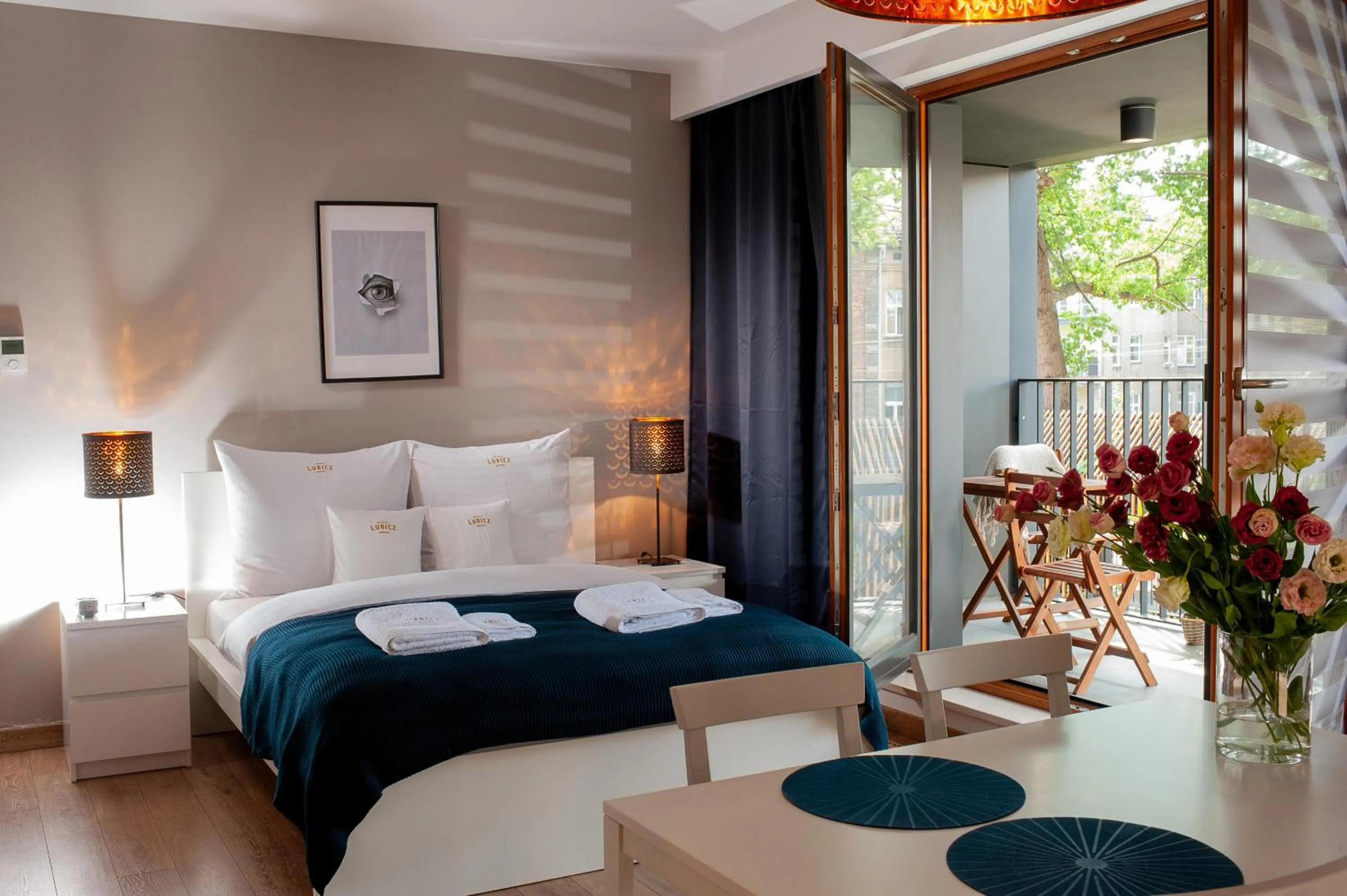 Bed in Browar Lubicz Residence