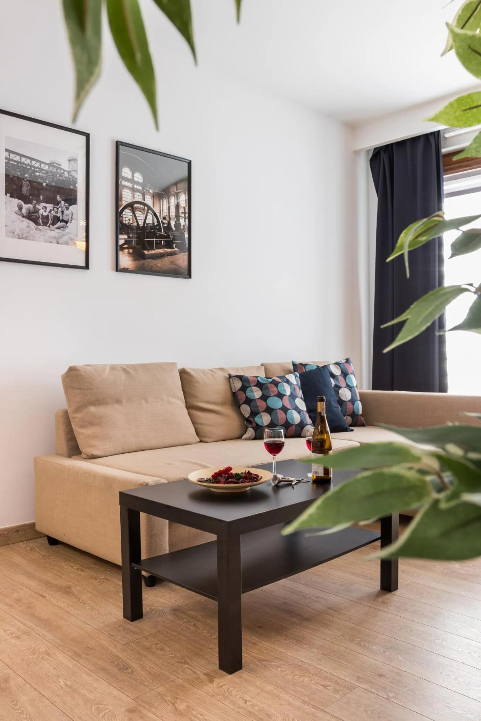 Living room in Browar Lubicz Residence