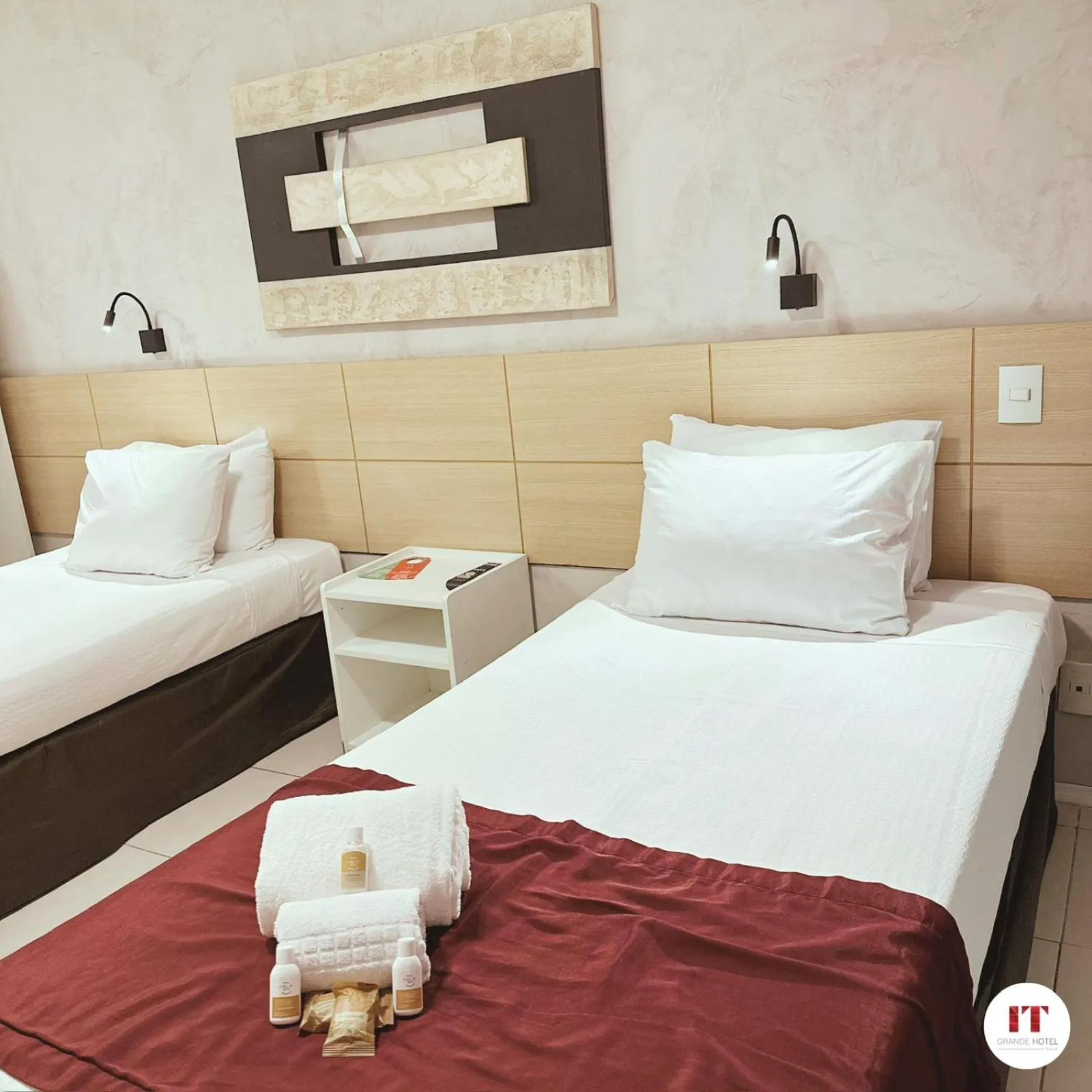 Bedroom, Bed in Grande Hotel Itaguaí