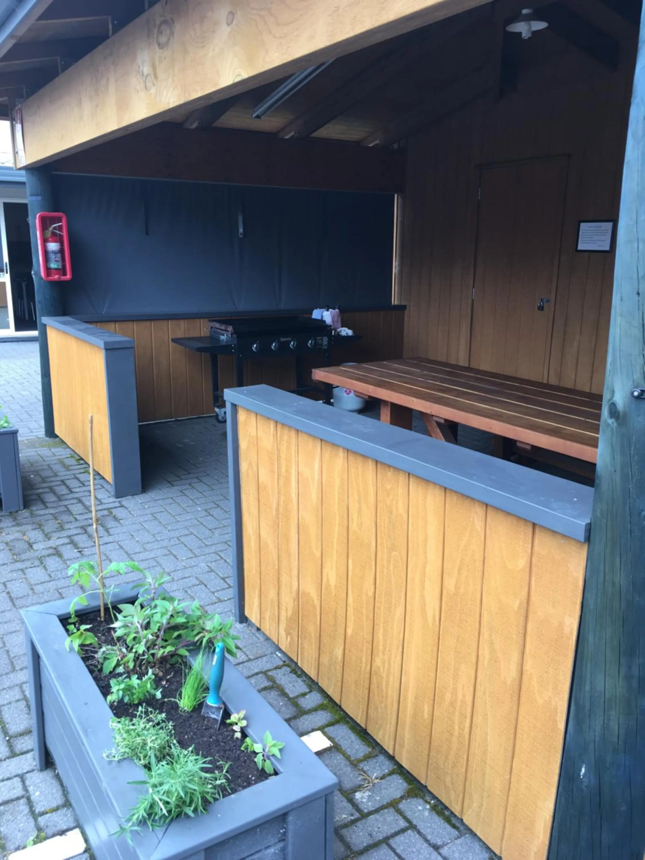 BBQ facilities in Capri on Fenton