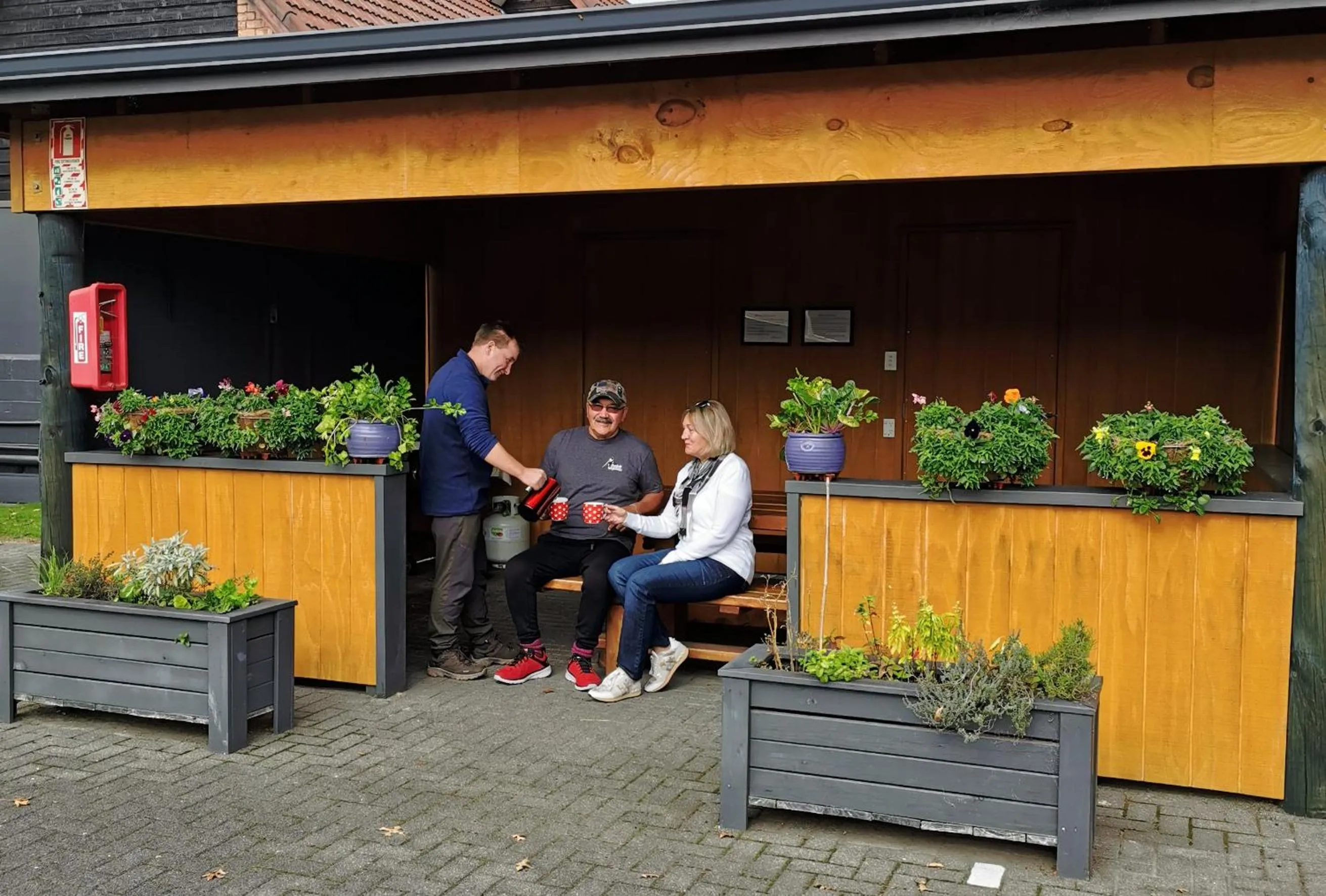BBQ facilities in Capri on Fenton