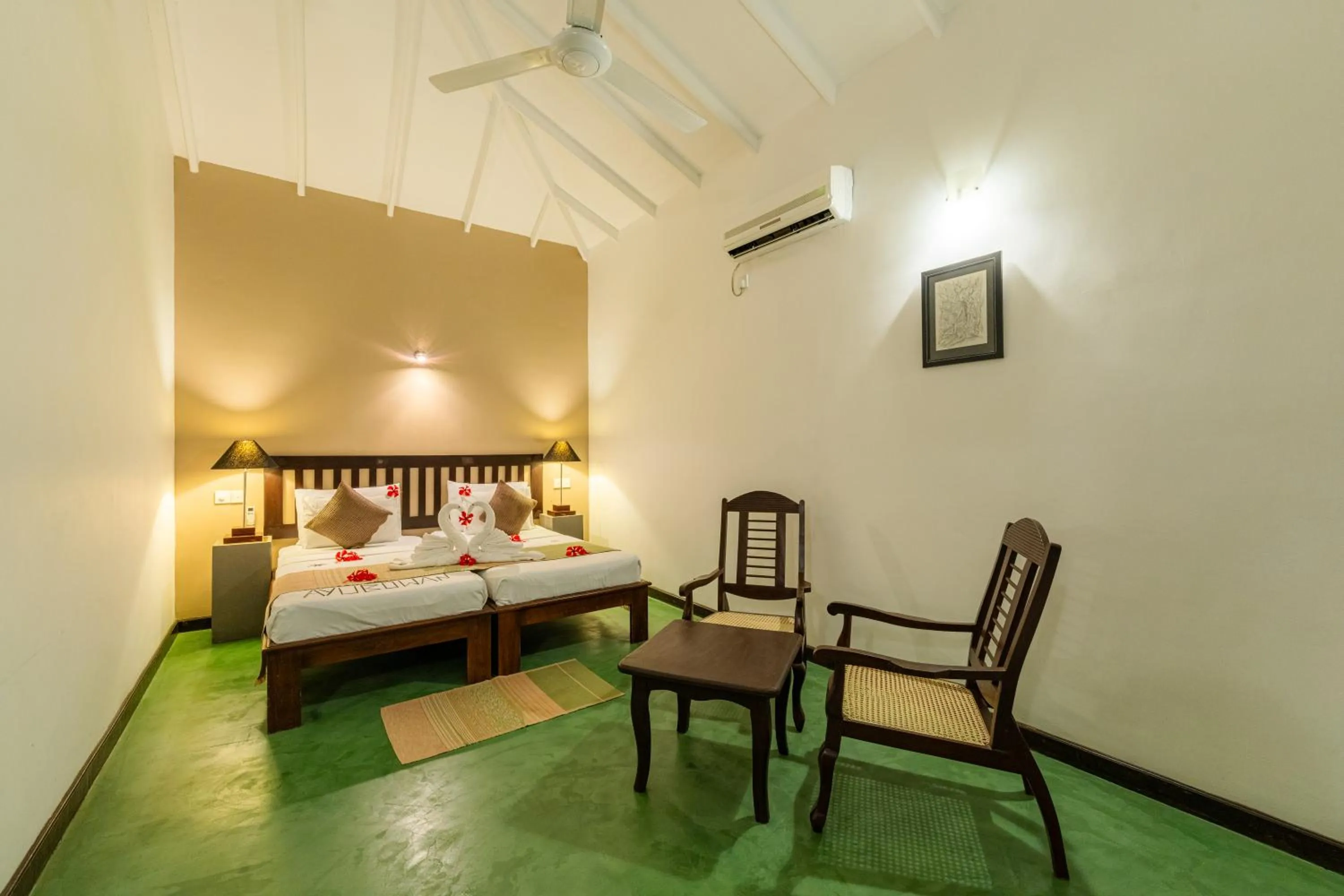 Bed in Kassapa Lions Rock