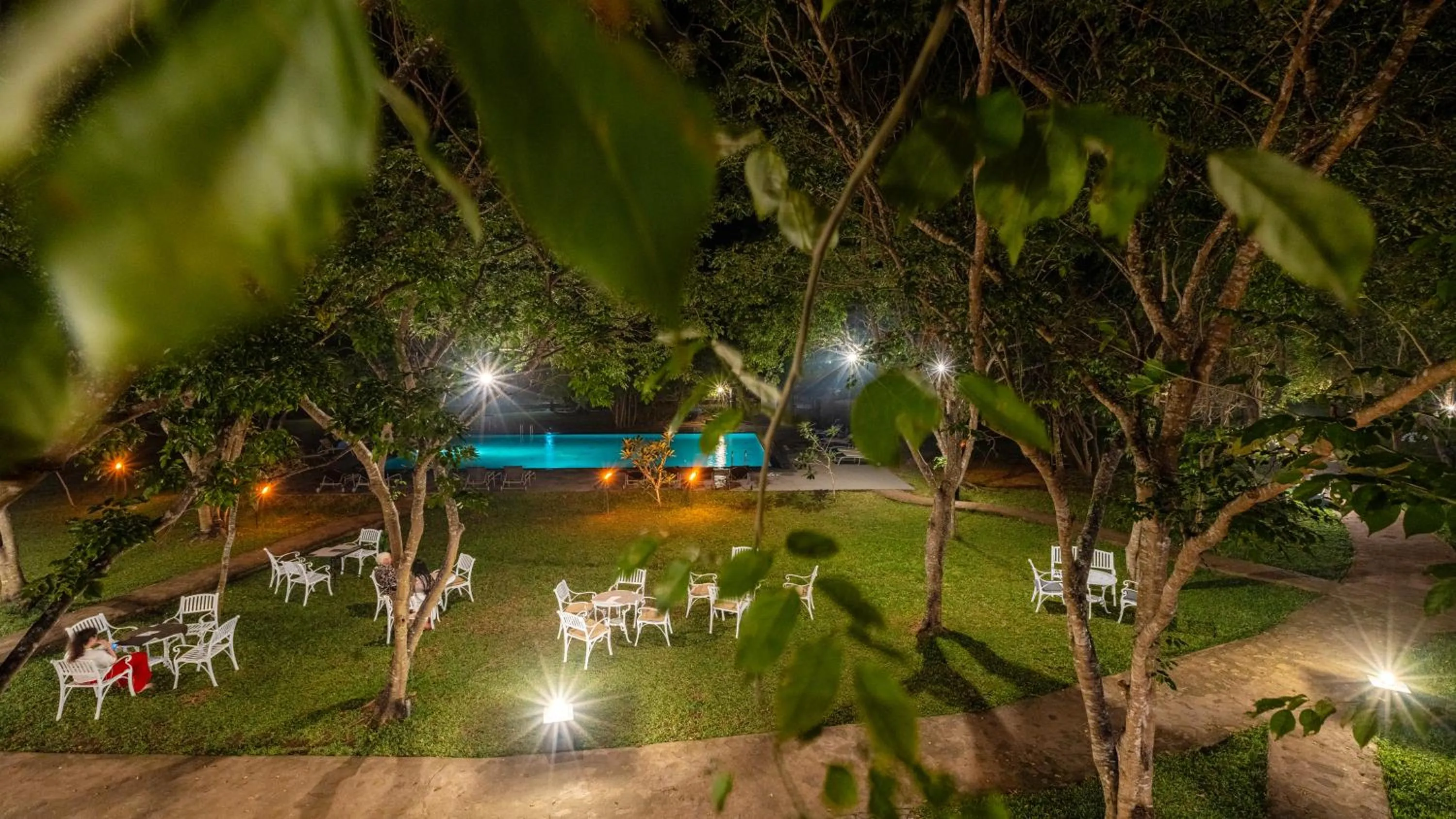 Night in Kassapa Lions Rock