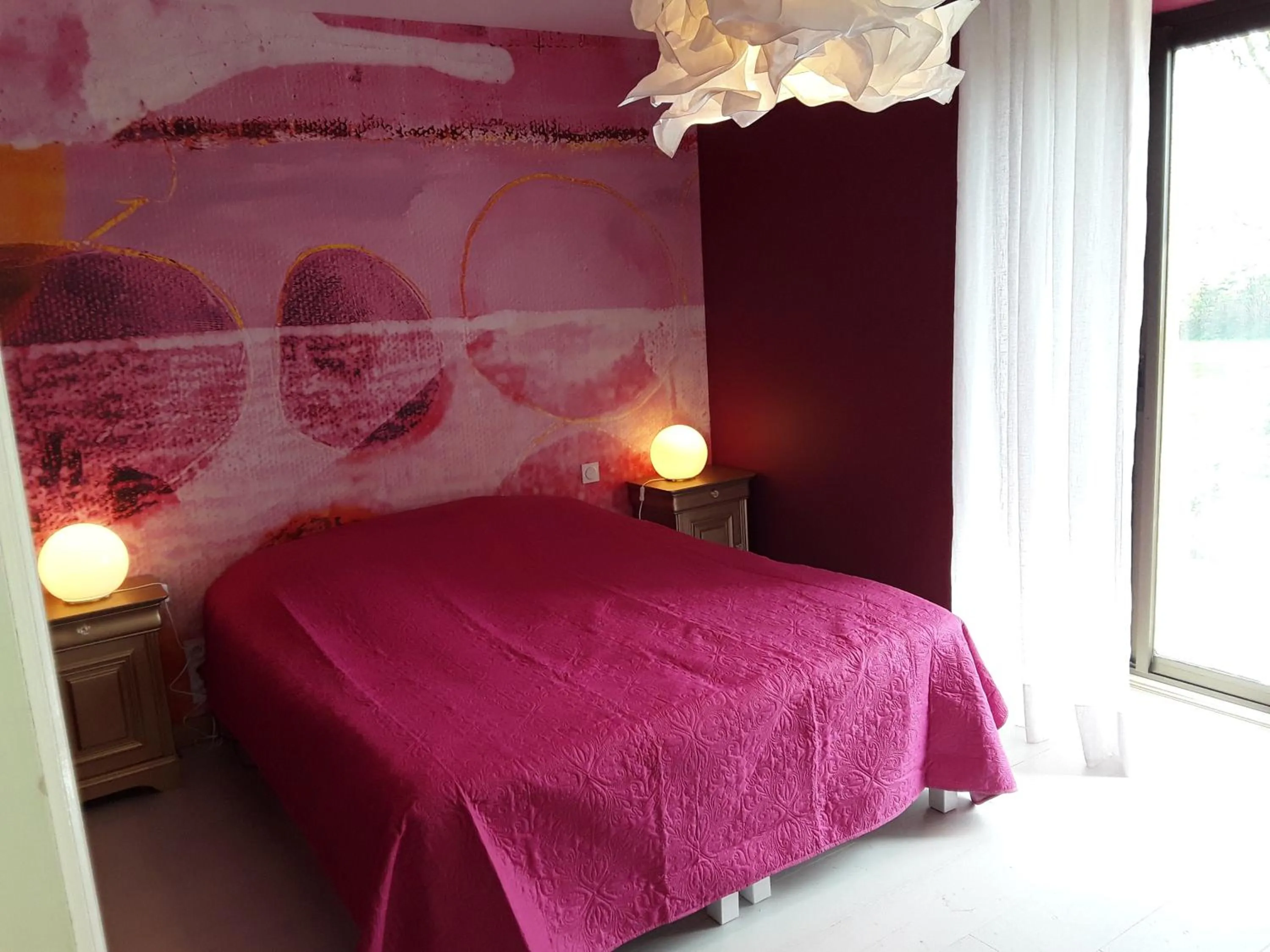 Bedroom, Bed in Chez Herveline Le Fer - Chambres et table d'hôtes