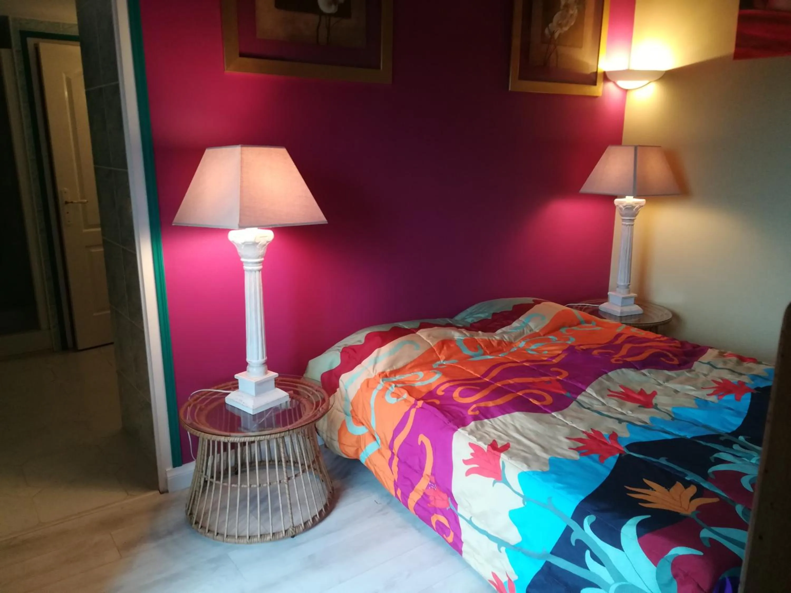 Bedroom, Bed in Chez Herveline Le Fer - Chambres et table d'hôtes