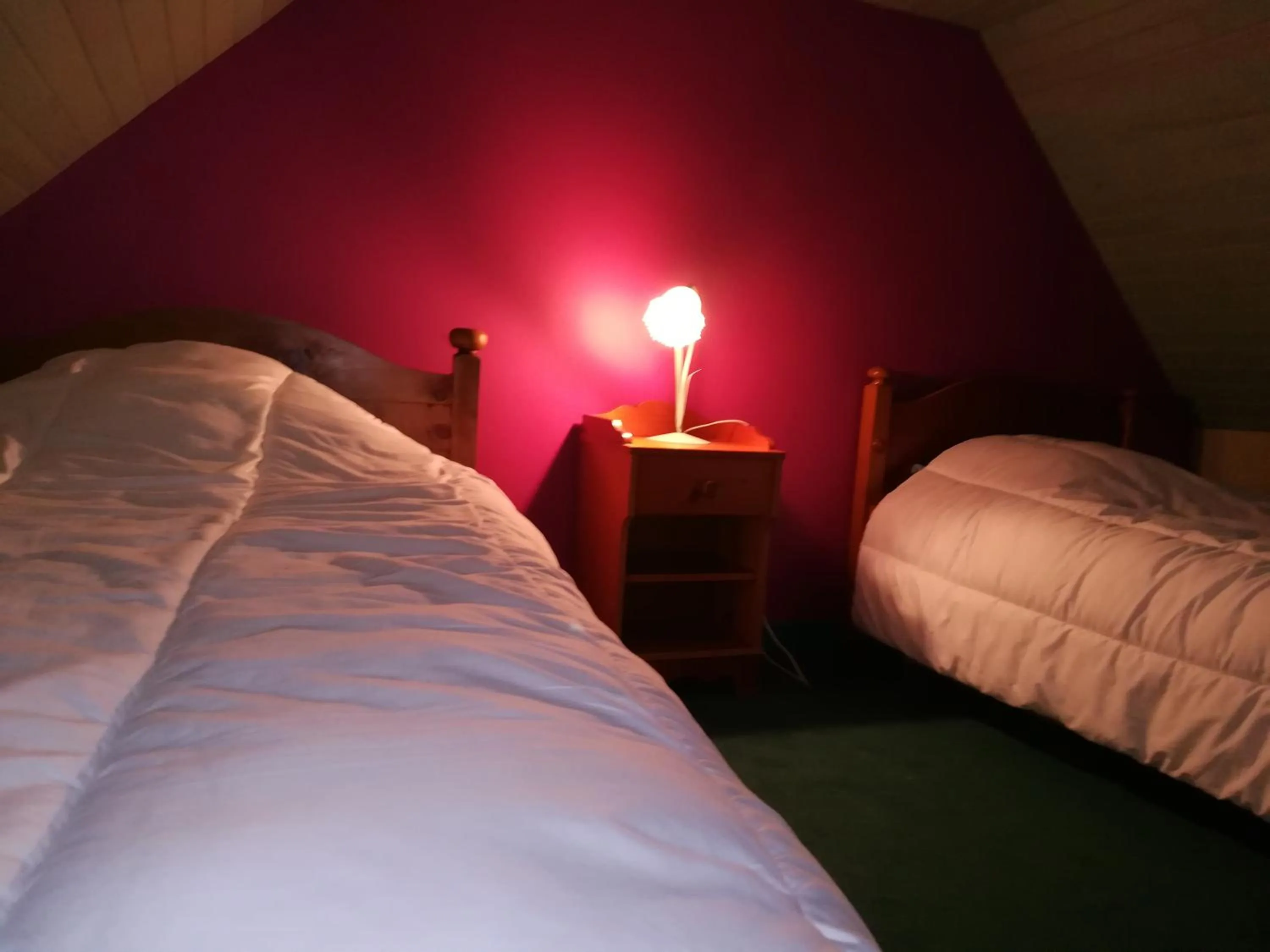 Bed in Chez Herveline Le Fer - Chambres et table d'hôtes