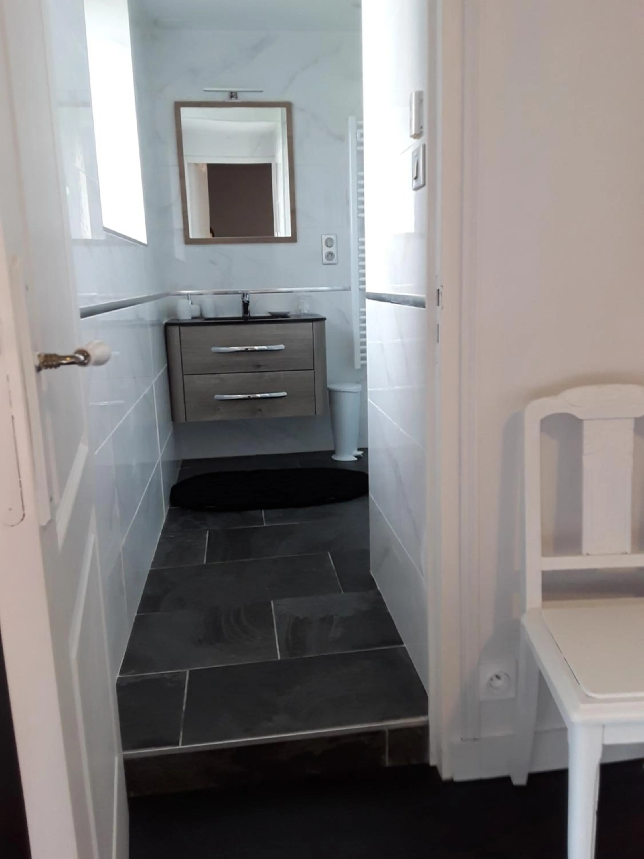 Bathroom in Chez Herveline Le Fer - Chambres et table d'hôtes