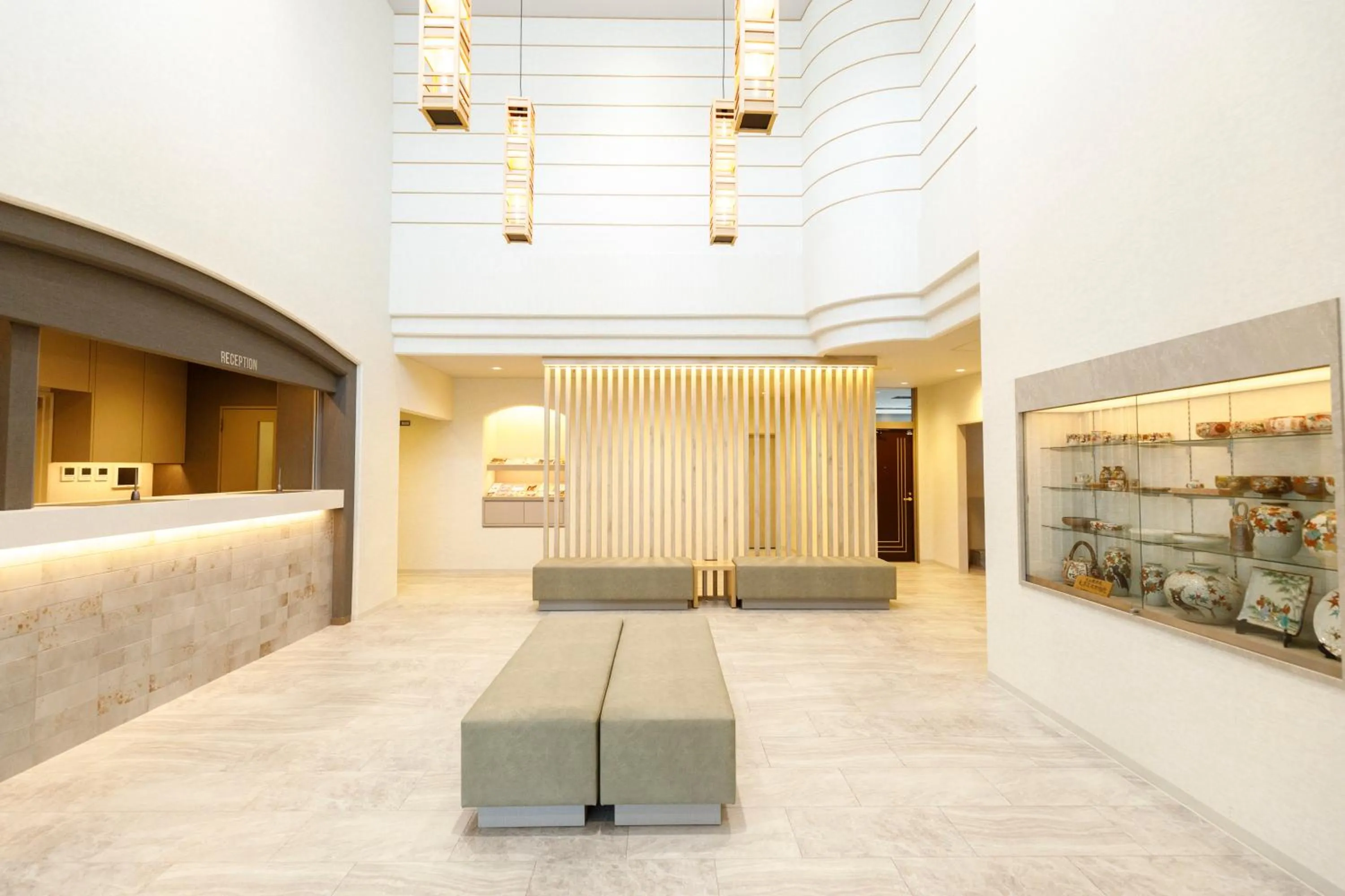 Lobby or reception in Inuyama Miyako Hotel