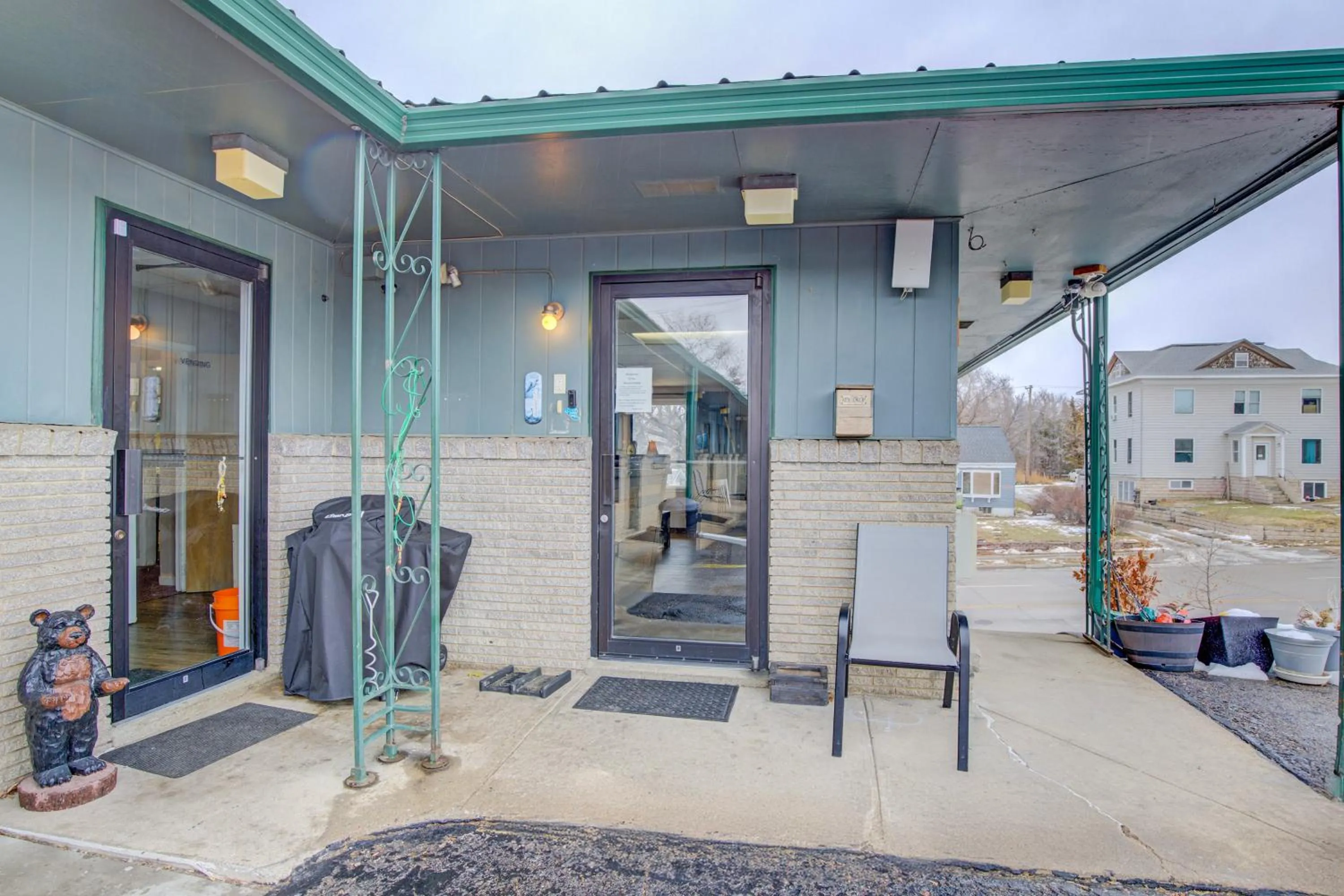 Lobby or reception in Bel Aire Motel Chamberlain Near Missouri River I 90