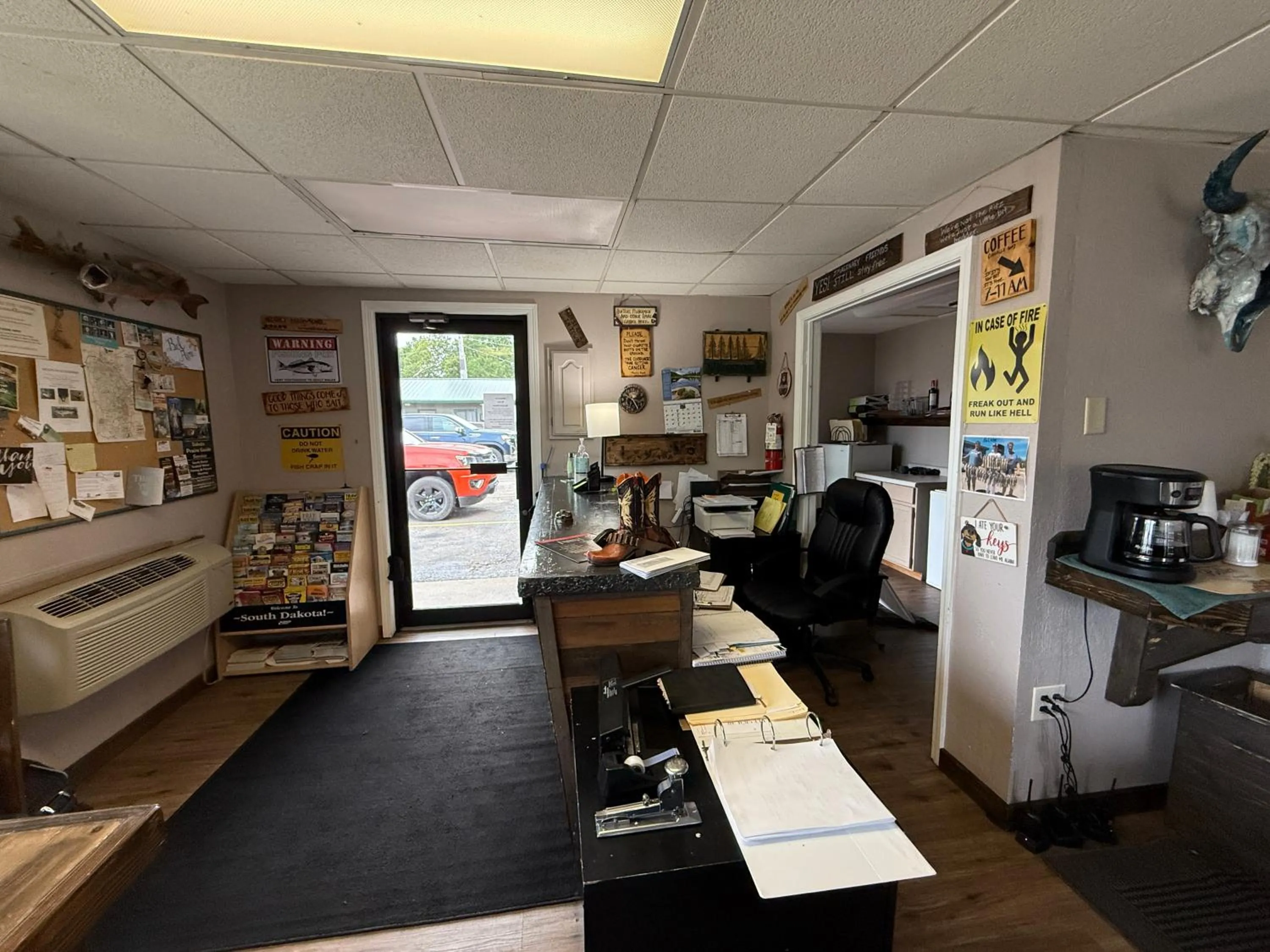 Lobby or reception in Hotel O Bel Aire Chamberlain SD I 90