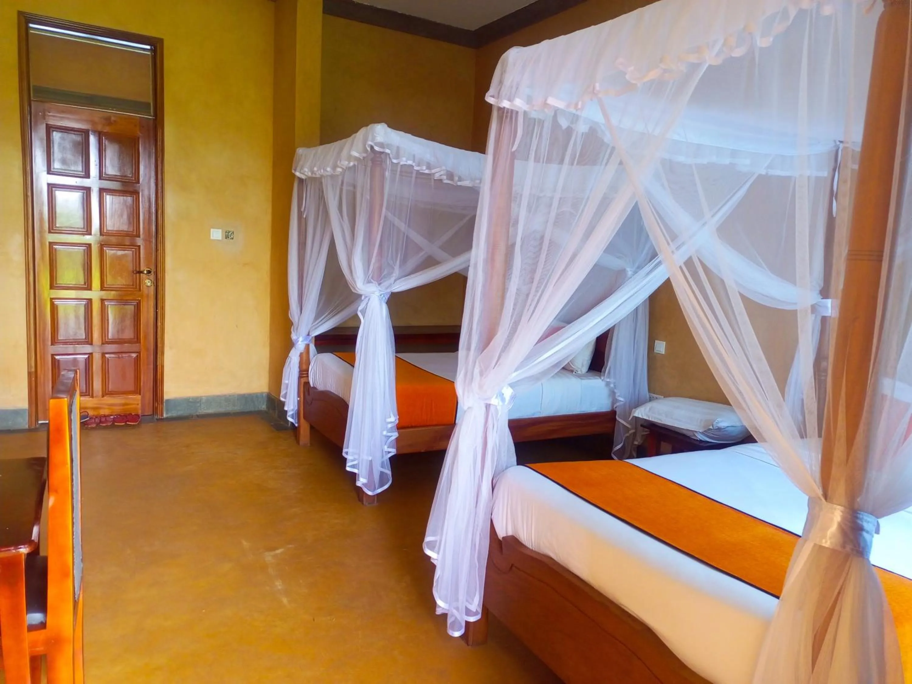 Bed in New Court View Hotel