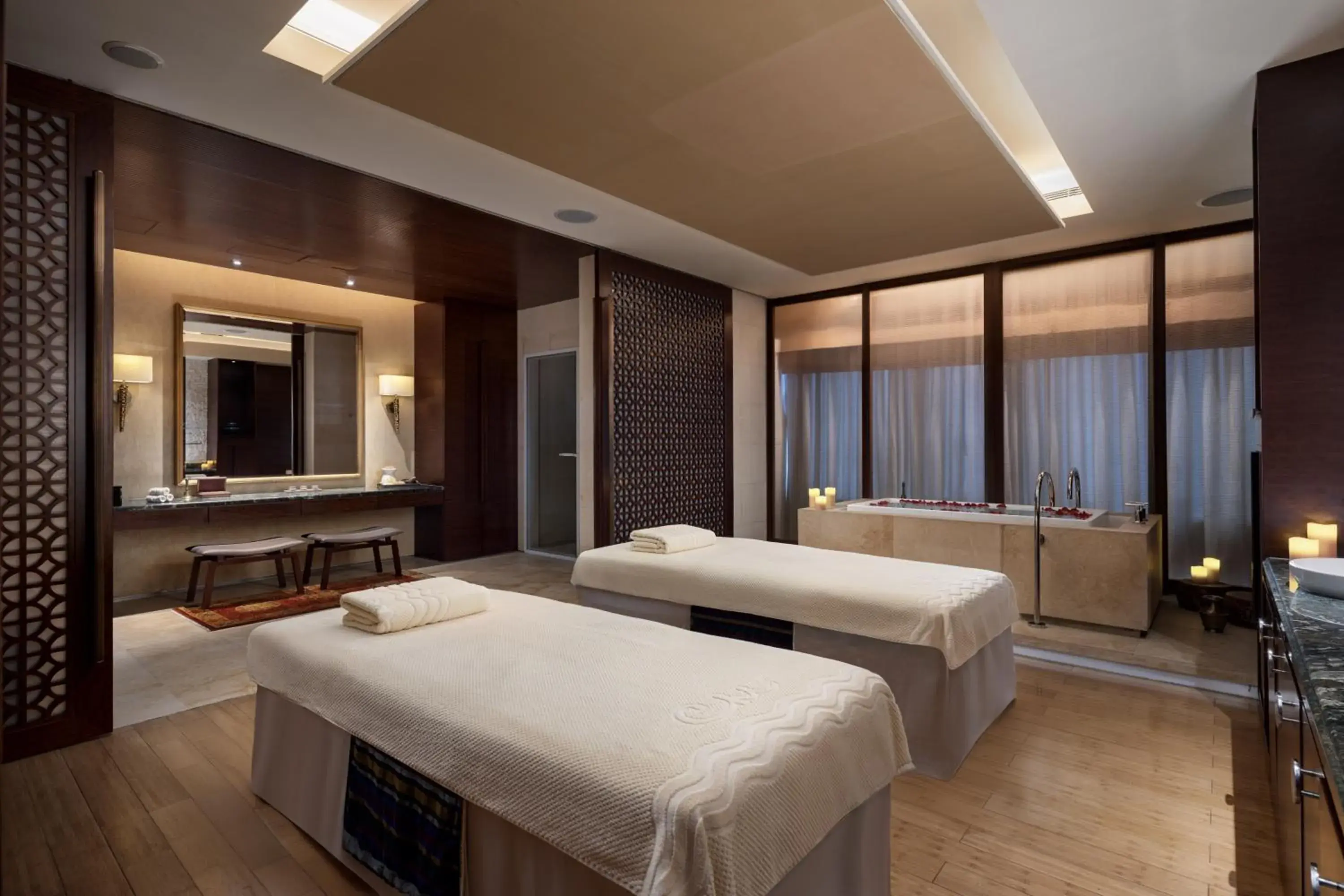 Spa and wellness centre/facilities, Bed in Shangri-La Chengdu Spa and wellness centre/facilities, Bed in Shangri-La Chengdu