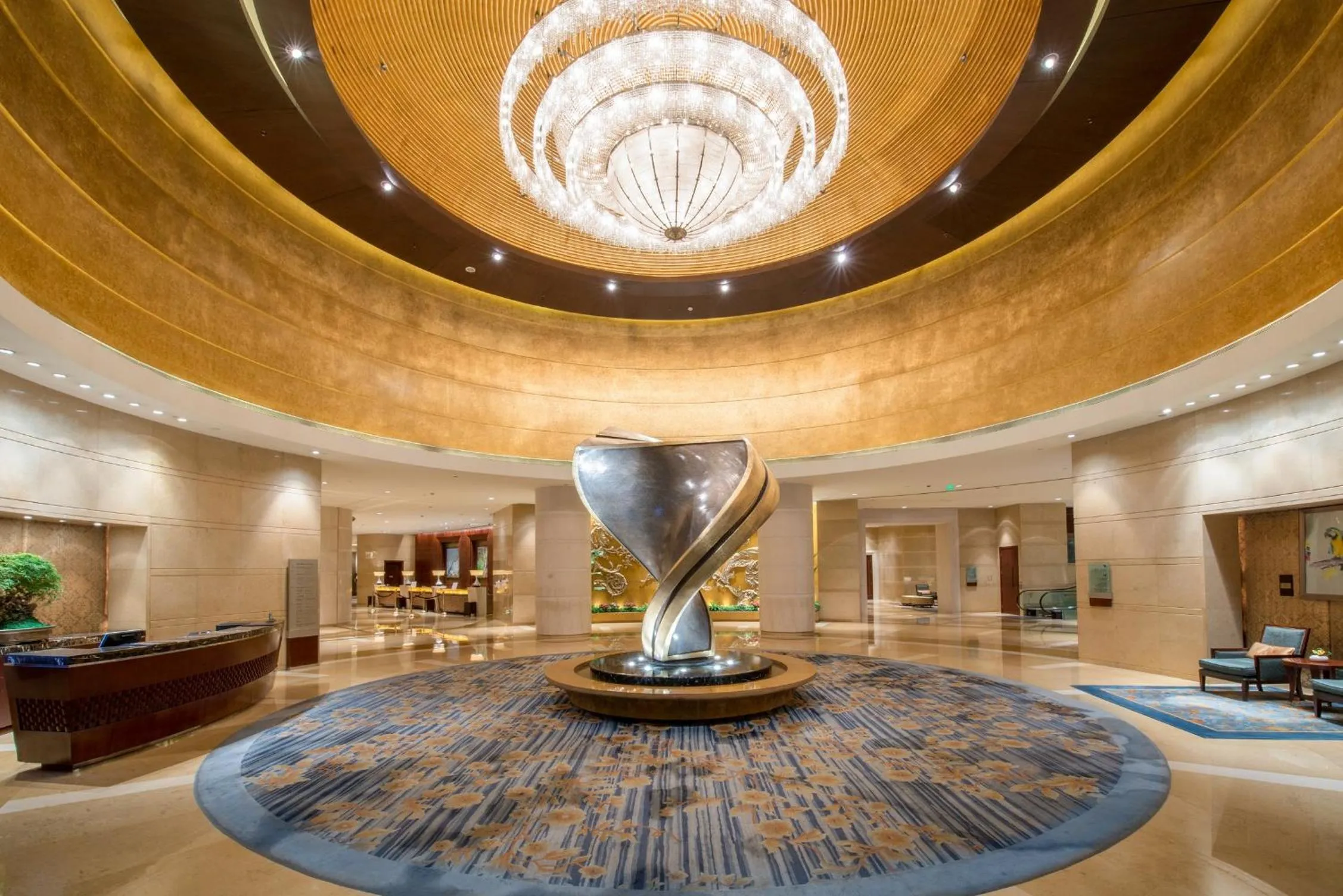 Lobby or reception in Shangri-La Chengdu