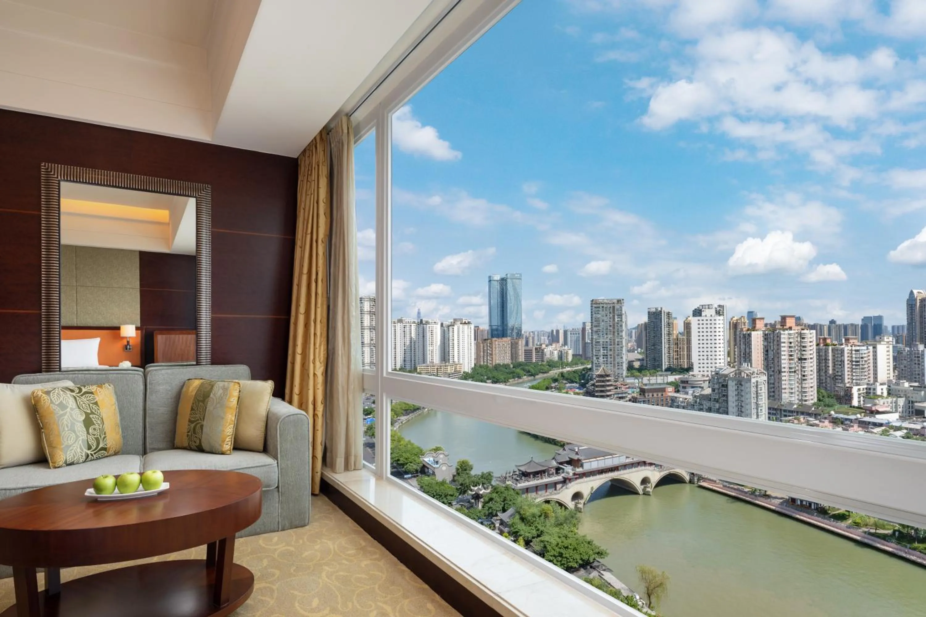 View (from property/room) in Shangri-La Chengdu