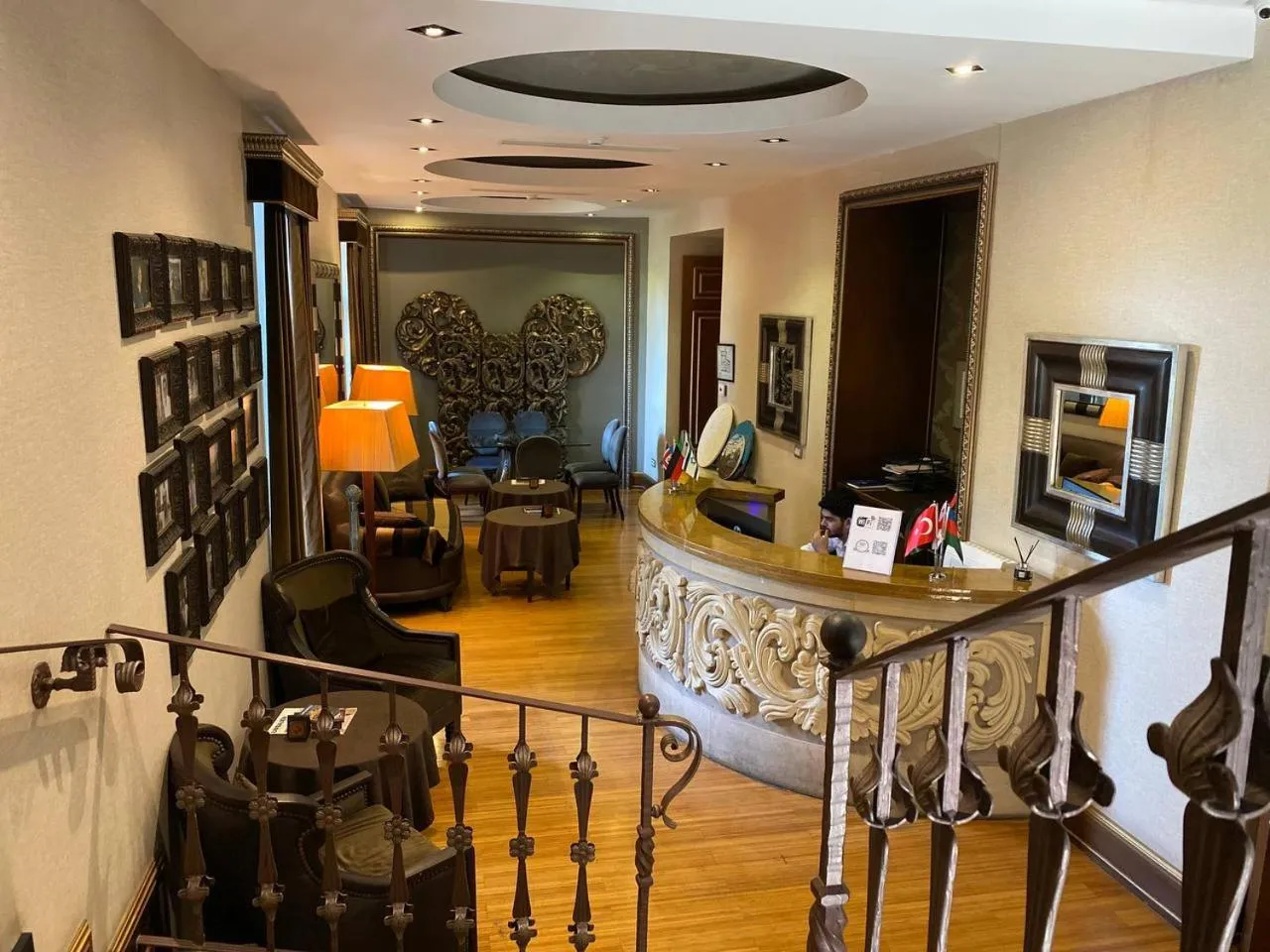 Lobby or reception in Sultan Inn Boutique Hotel