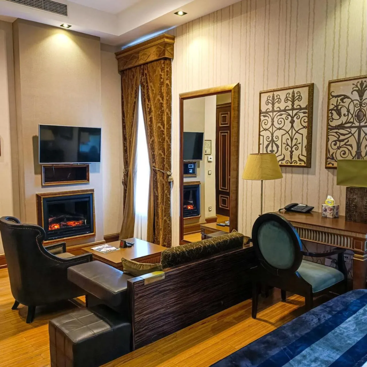 Seating area in Sultan Inn Boutique Hotel