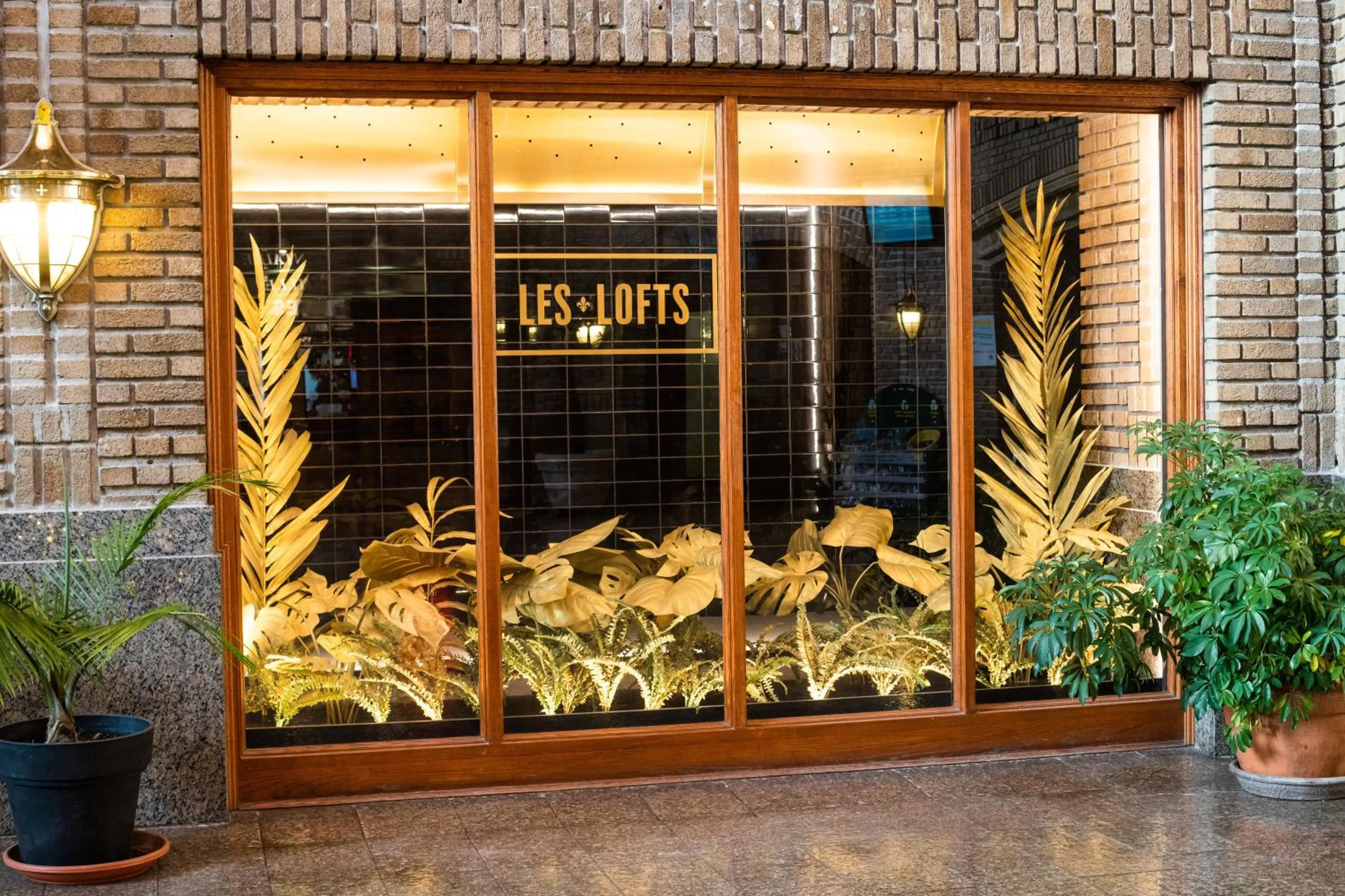 Decorative detail in Les Lofts de la Gare - Par Les Lofts Vieux-Québec