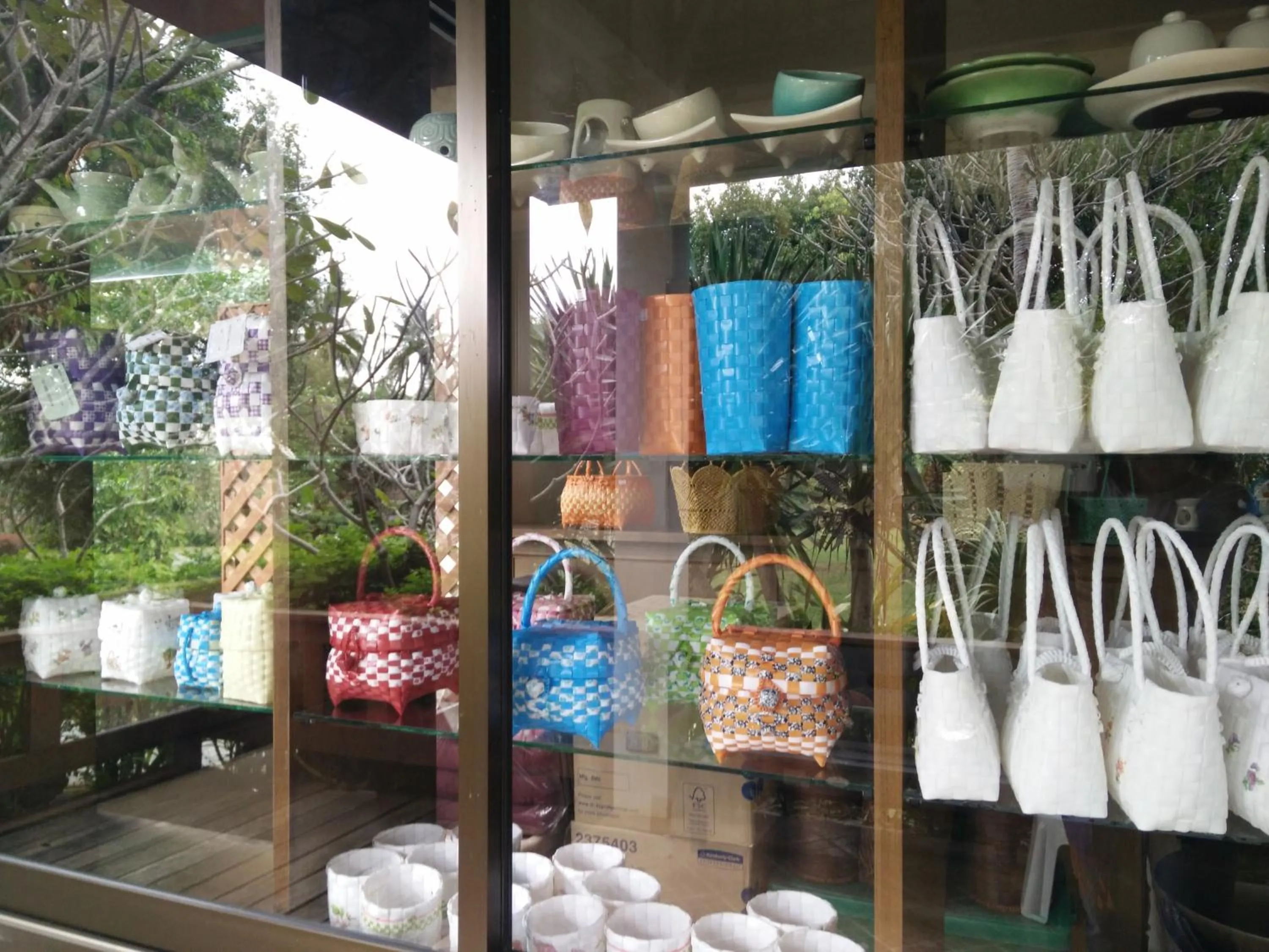 Decorative detail in Lilawalai Resort