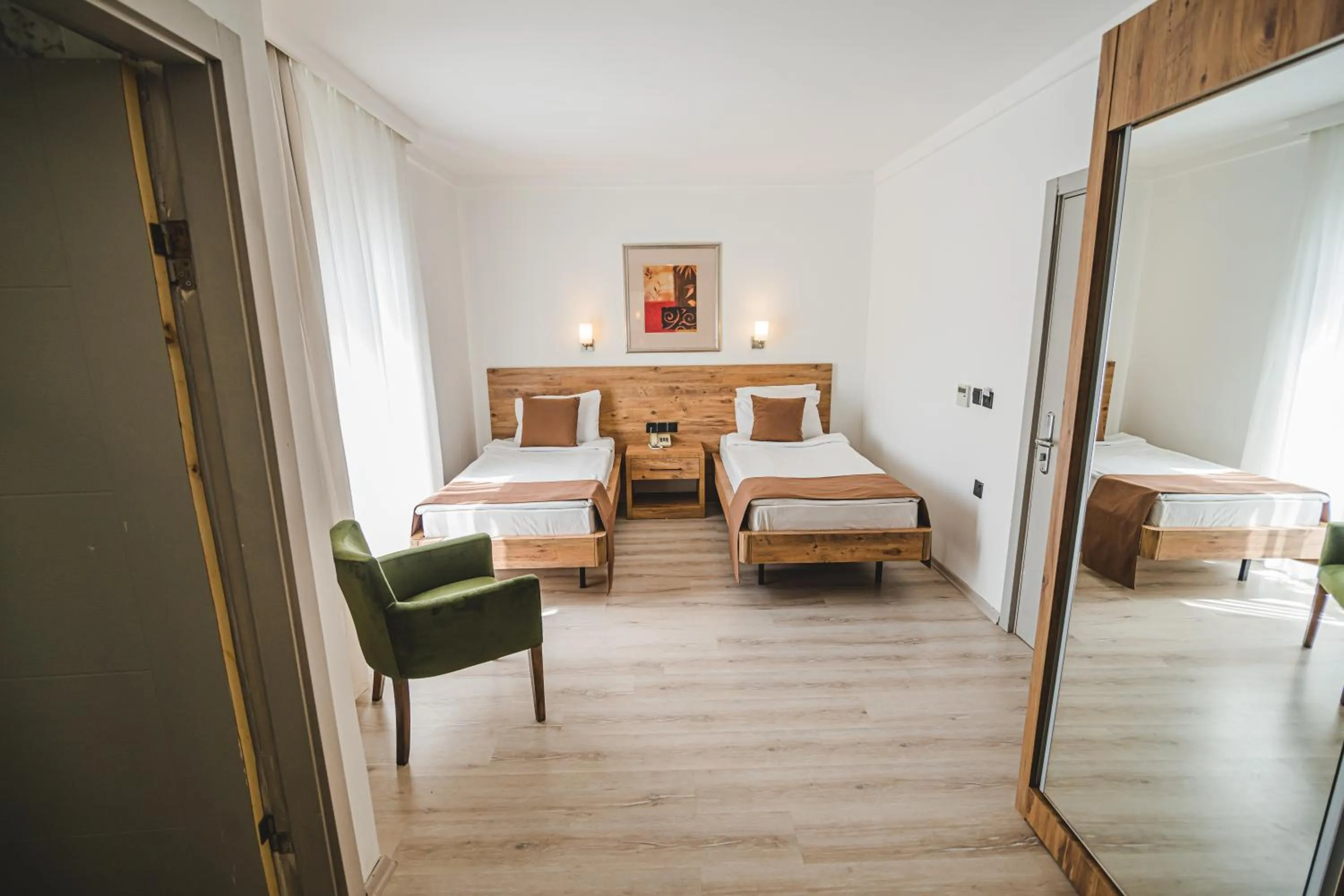 Bed in UPTOWN Büyük Anadolu Girne Hotel