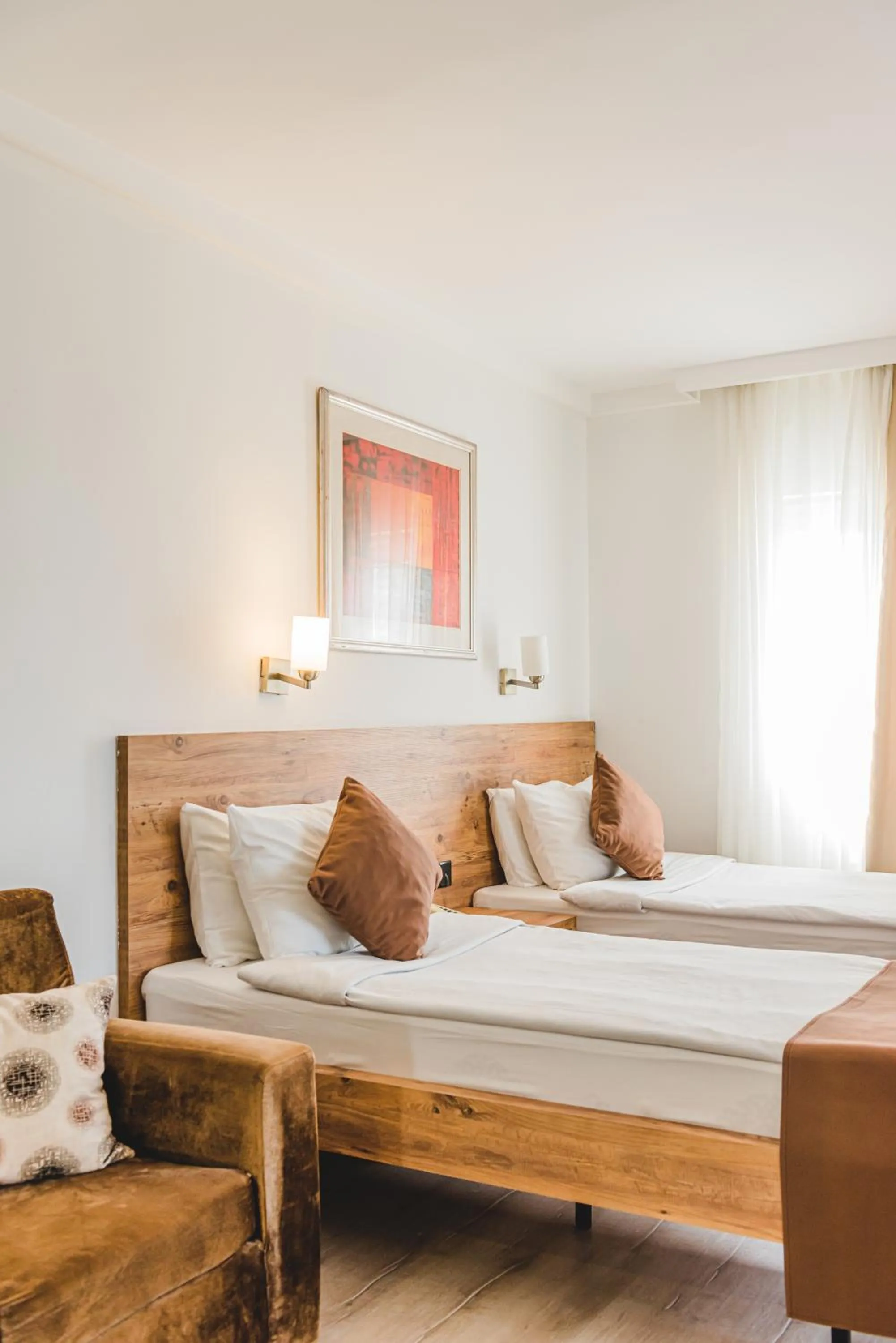 Bed in UPTOWN Büyük Anadolu Girne Hotel