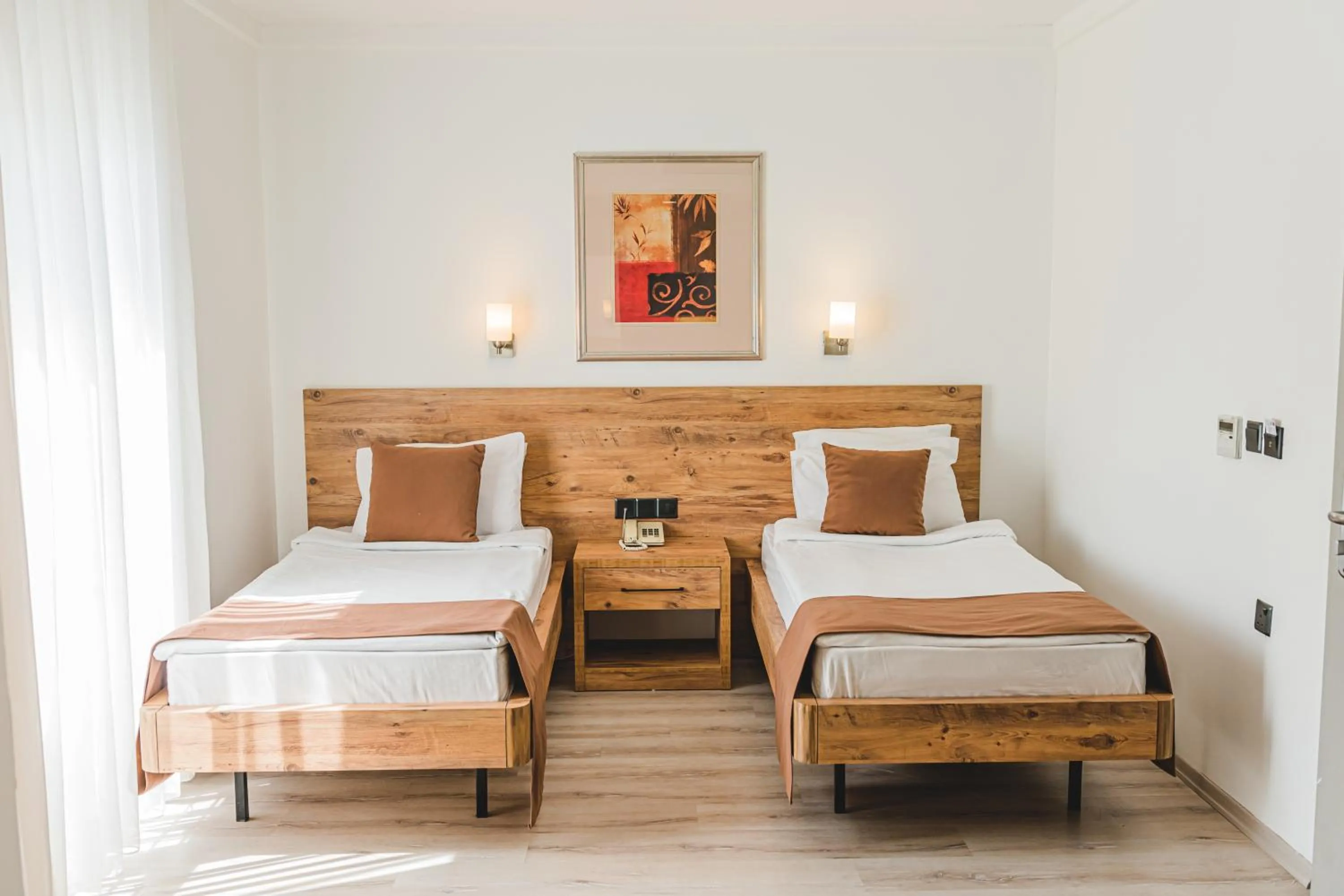 Bed in UPTOWN Büyük Anadolu Girne Hotel