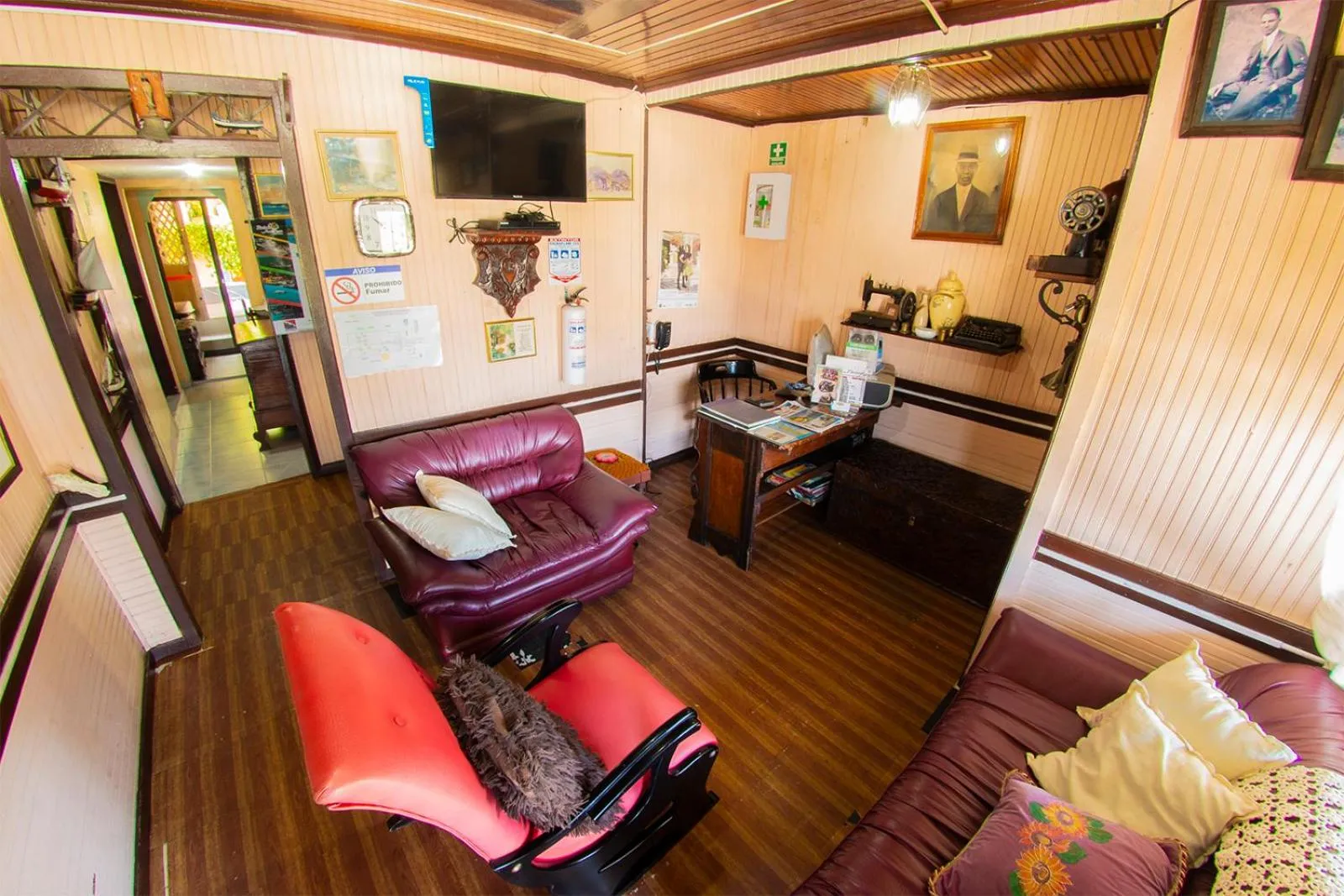 Lobby or reception in Posada Nativa Miss Trinie