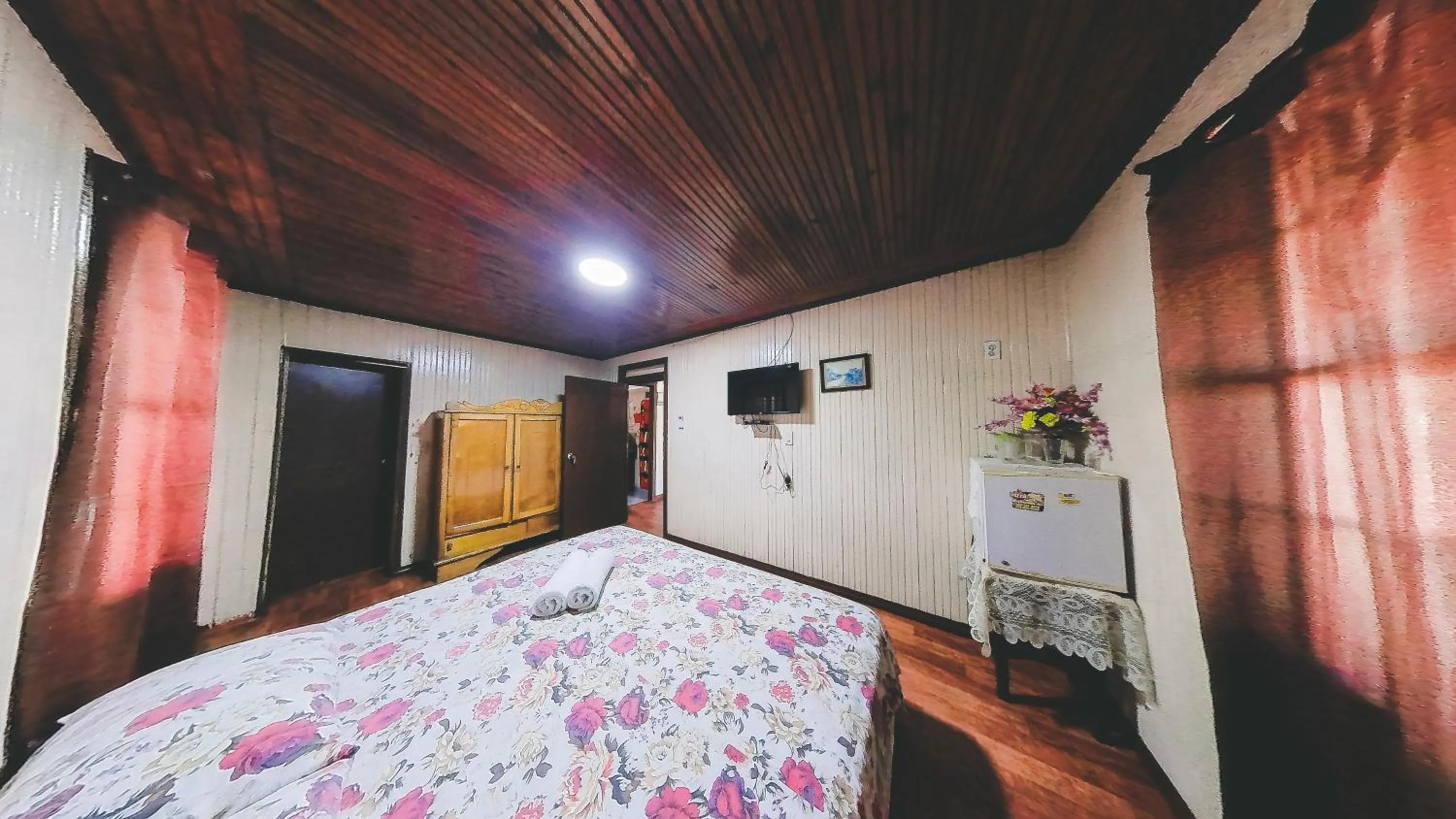 Bird's eye view, Bed in Posada Nativa Miss Trinie