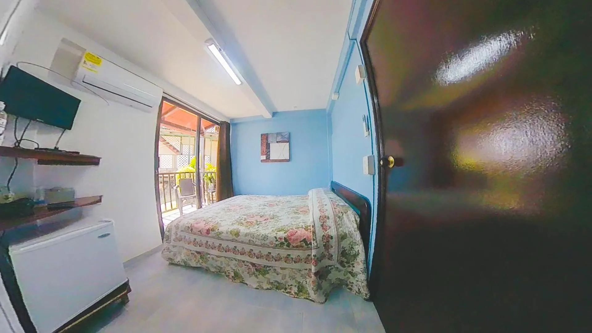 Bird's eye view, Bed in Posada Nativa Miss Trinie