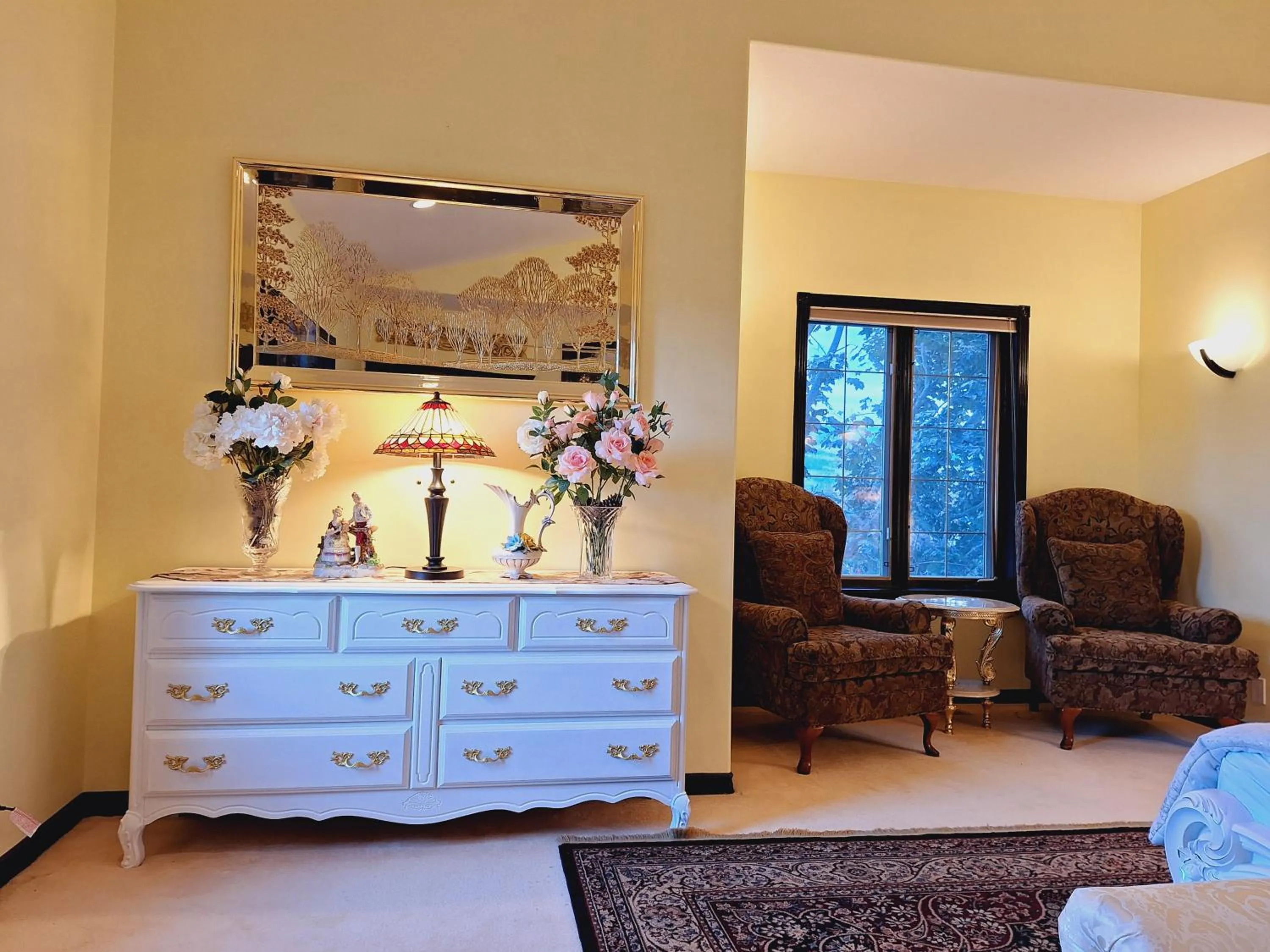 Seating area in Villa Bellissimo FranTalia - Néo-Classical Résidence & Galleriséum