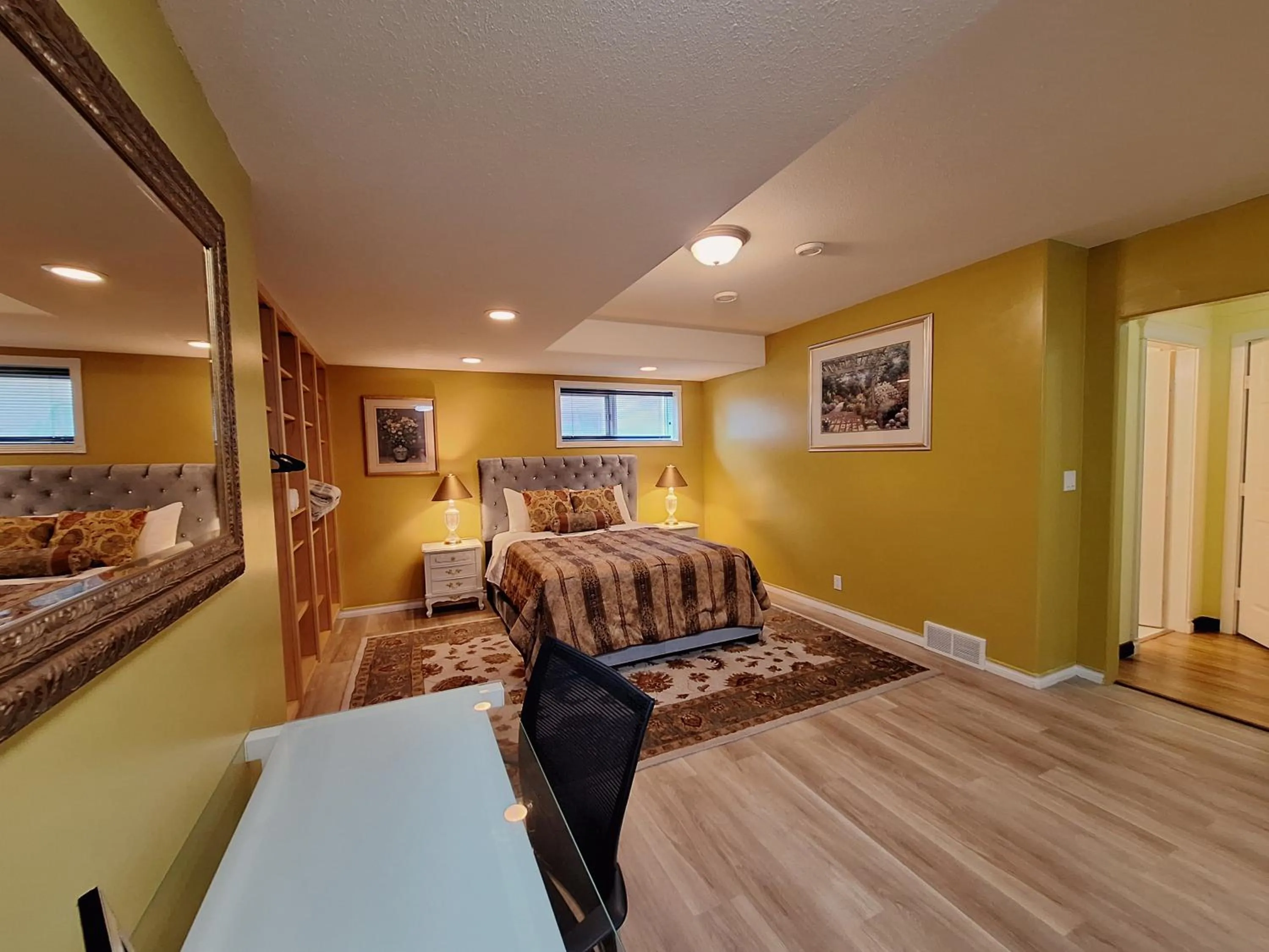 Bed in Villa Bellissimo FranTalia - Néo-Classical Résidence & Galleriséum