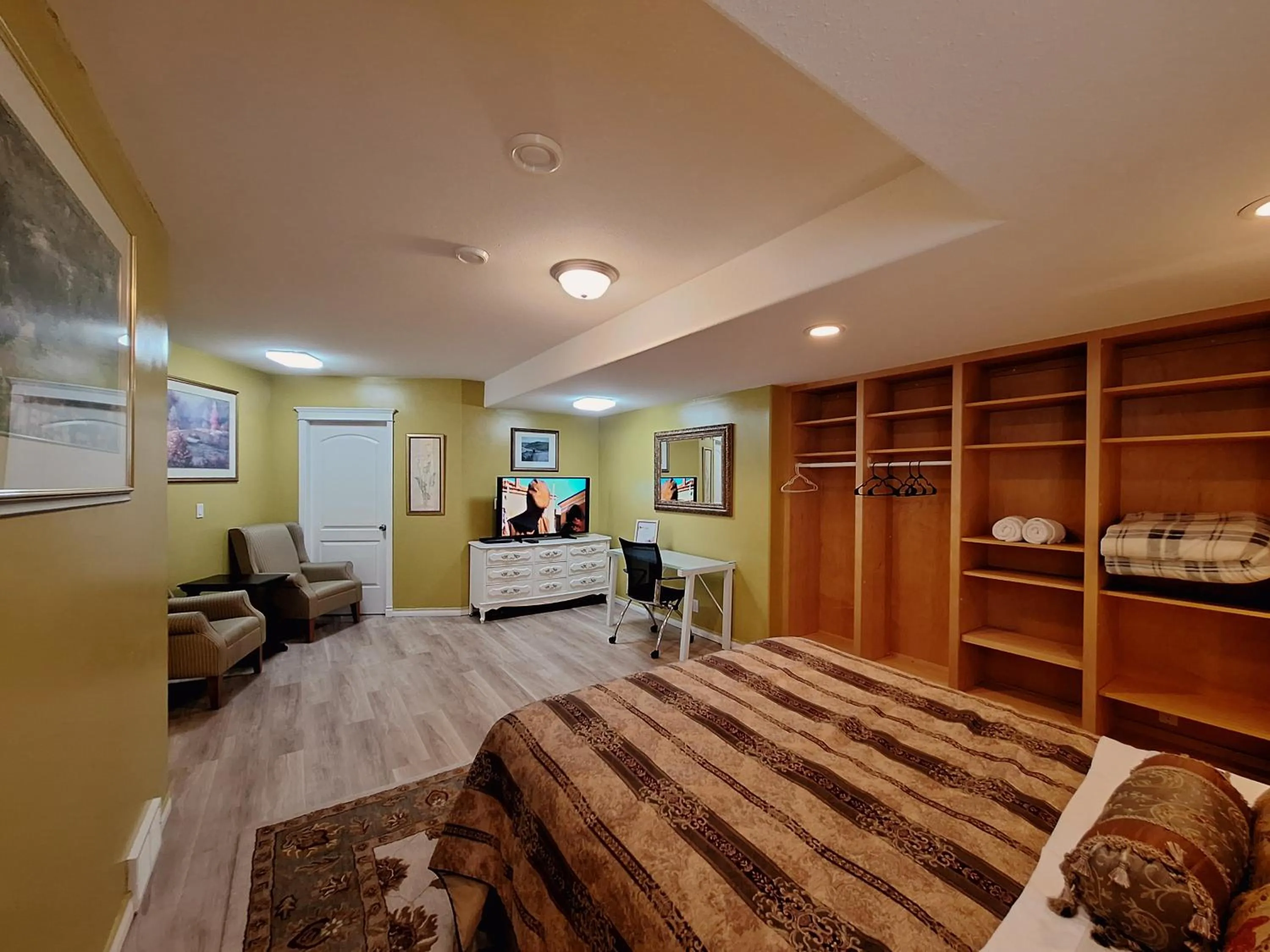 Bed in Villa Bellissimo FranTalia - Néo-Classical Résidence & Galleriséum