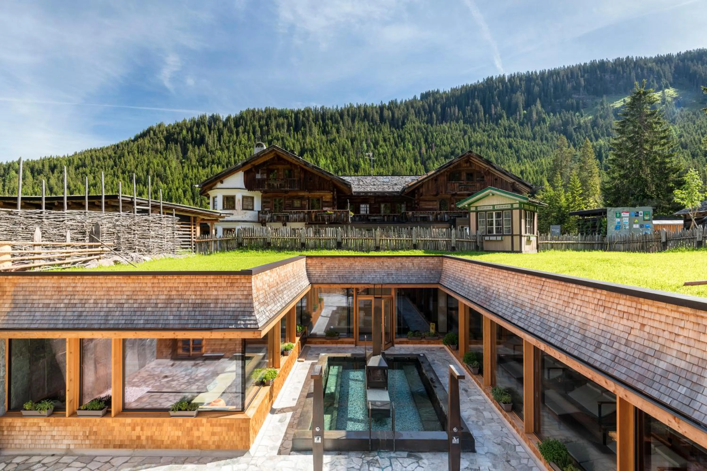 Bird's eye view in Mountain Resort Patzenfeld