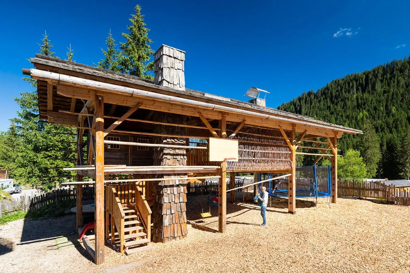 Children play ground in Mountain Resort Patzenfeld