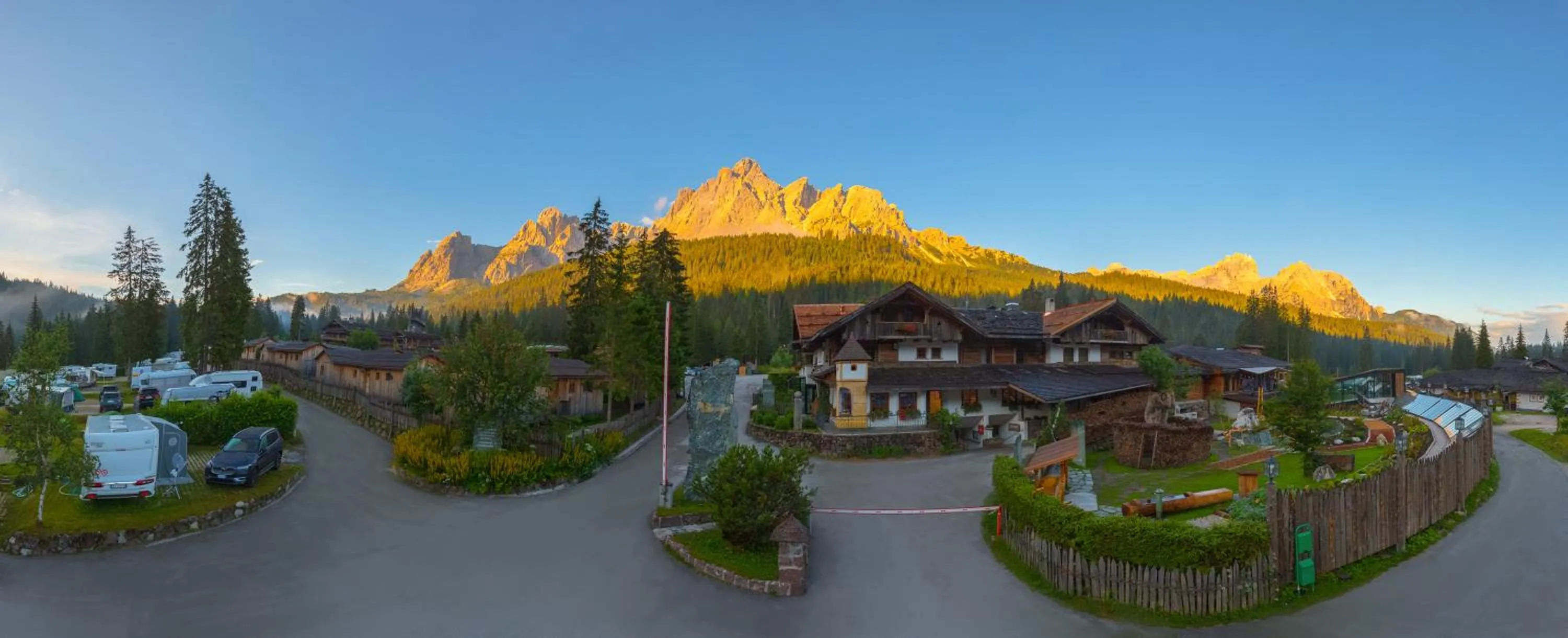 Bird's eye view in Mountain Resort Patzenfeld