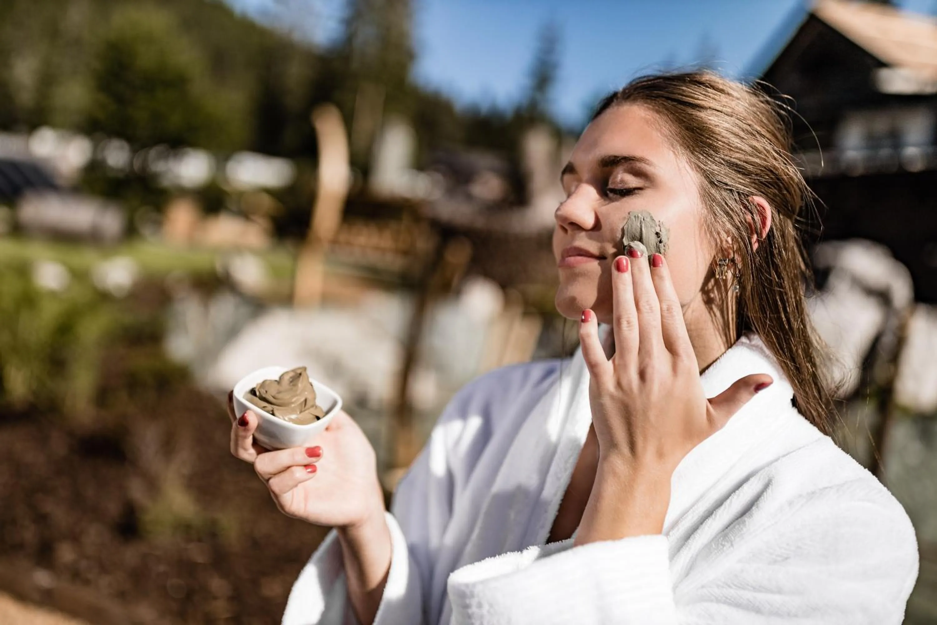 People in Mountain Resort Patzenfeld