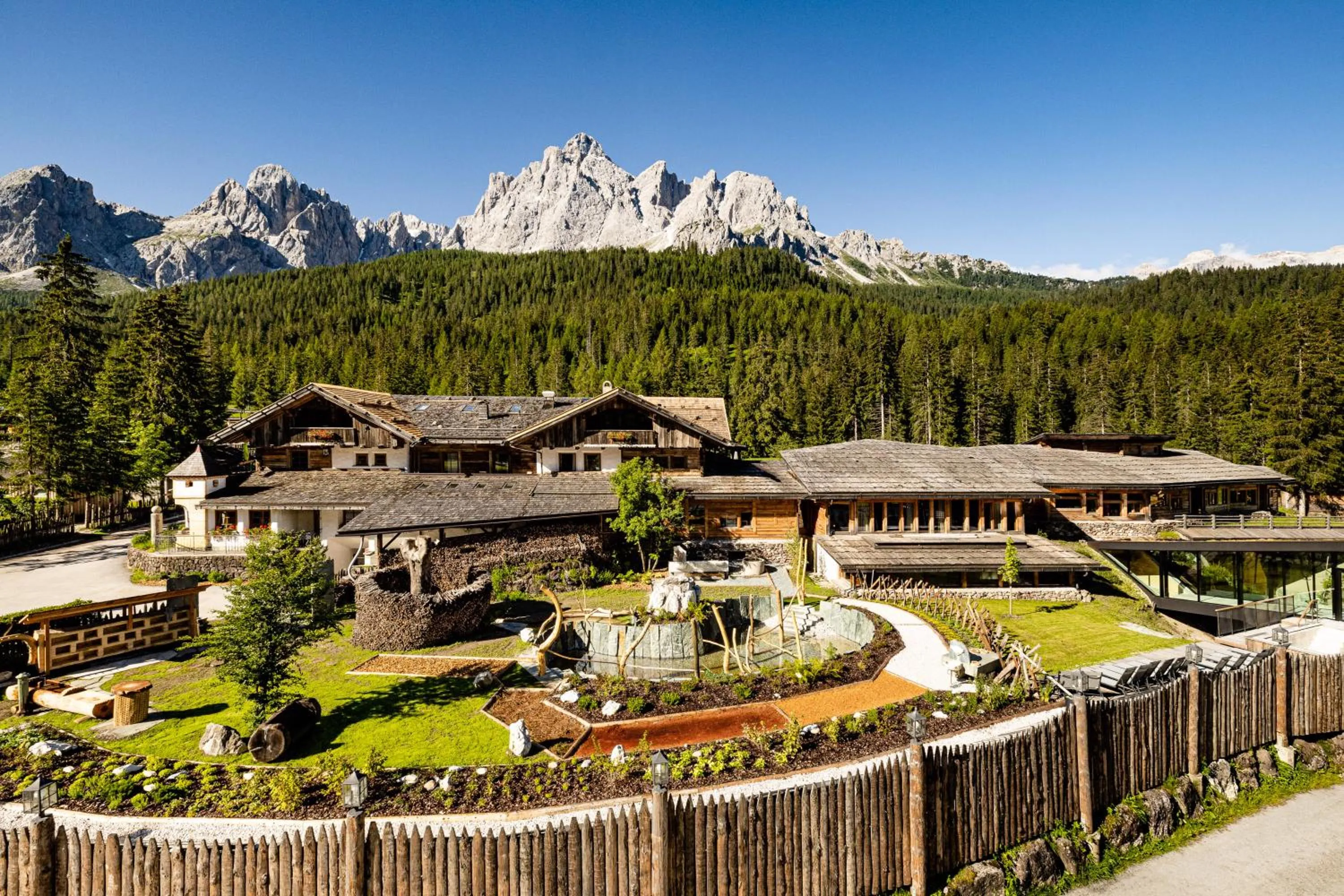 Bird's eye view in Mountain Resort Patzenfeld